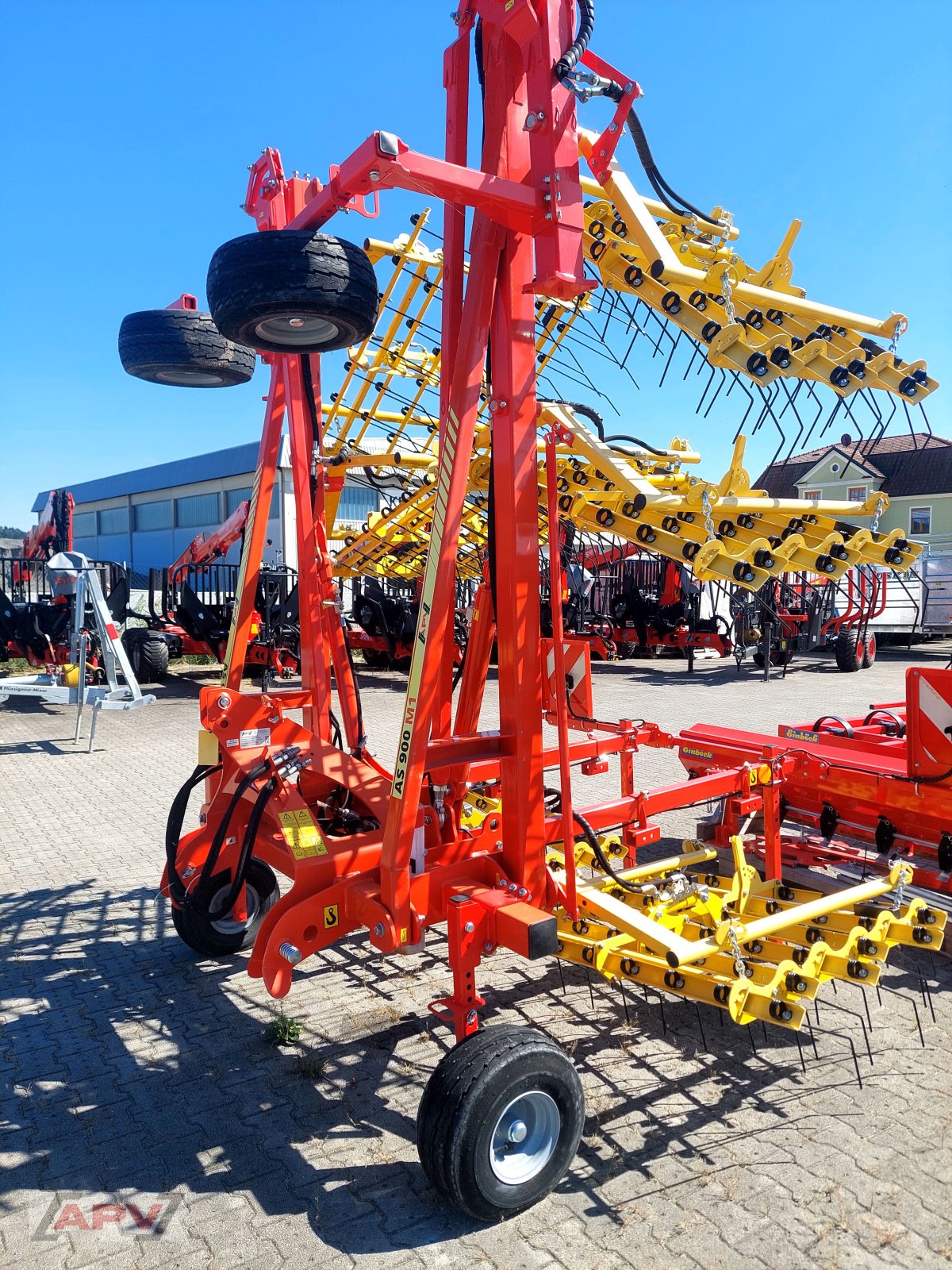 Hackstriegel des Typs APV Ackerstriegel 9m mit Scherklappung, Gebrauchtmaschine in Hötzelsdorf (Bild 1)