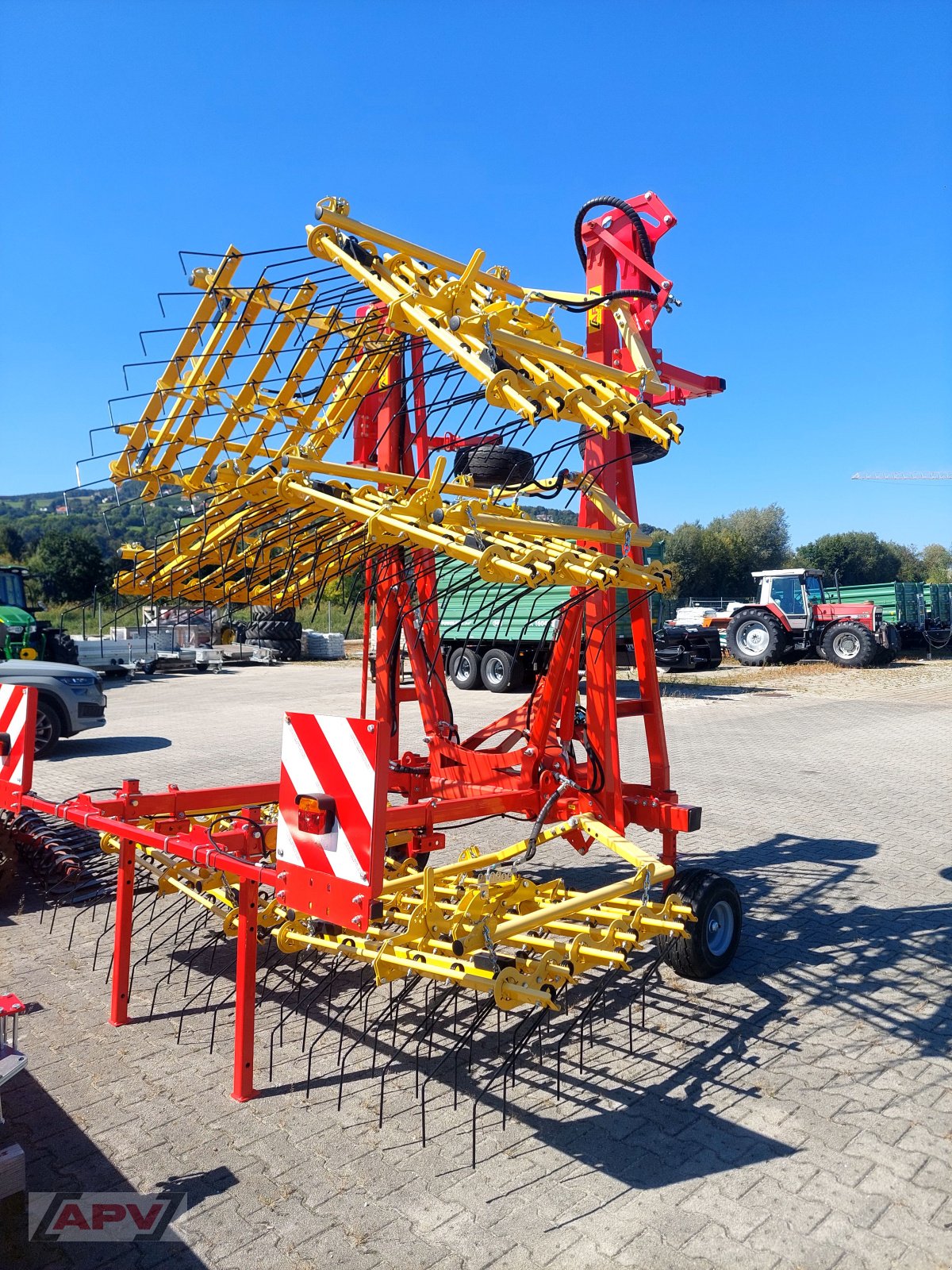 Hackstriegel des Typs APV Ackerstriegel 9m mit Scherklappung, Gebrauchtmaschine in Hötzelsdorf (Bild 2)