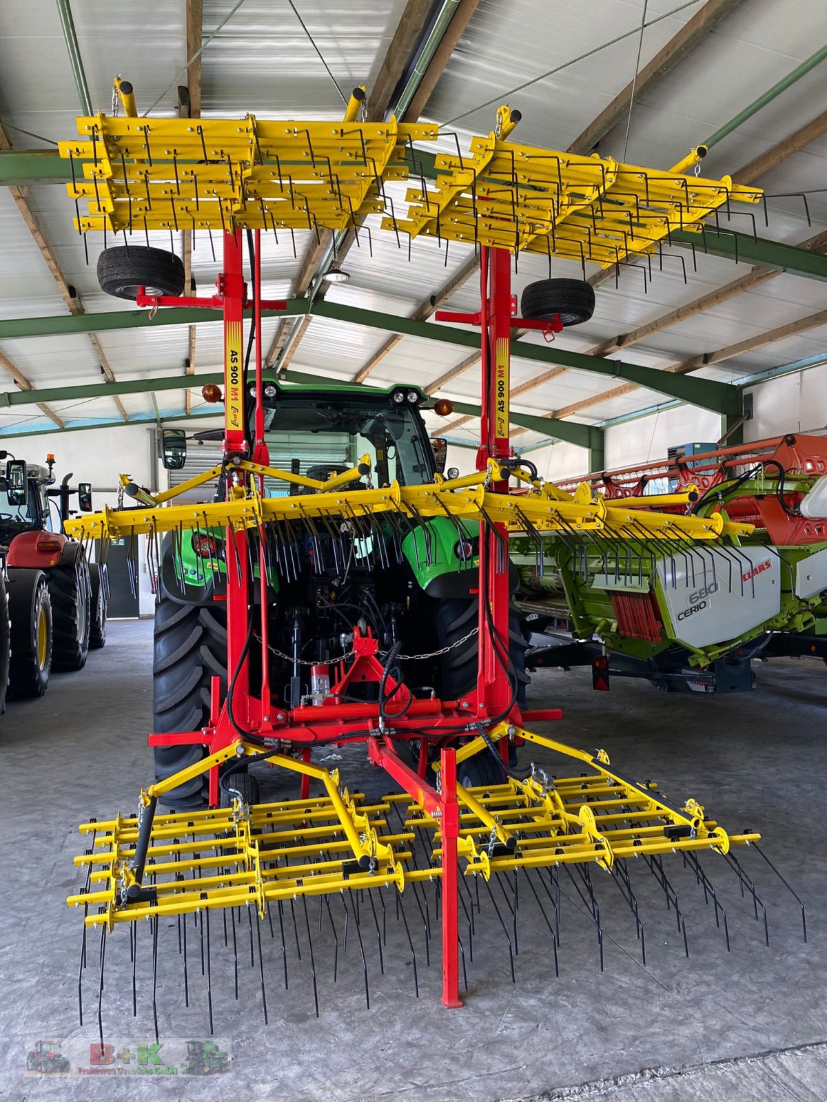 Hackstriegel типа APV AS 900 M1, Neumaschine в Kettenkamp (Фотография 4)