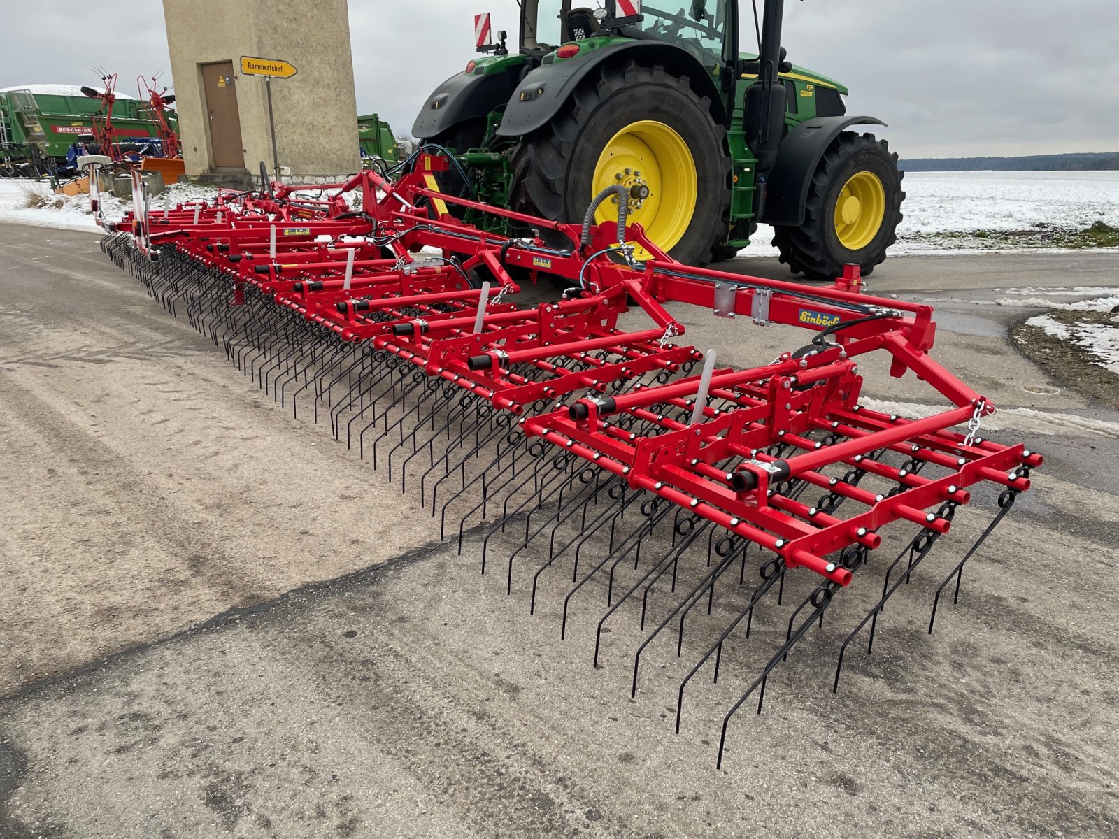 Hackstriegel a típus Einböck Aerostar 1200, Neumaschine ekkor: Burglengenfeld (Kép 2)