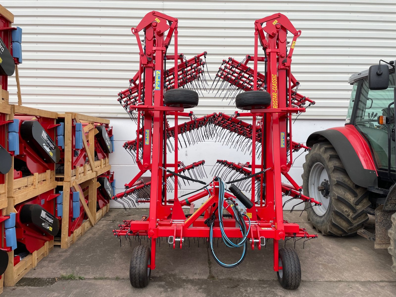 Hackstriegel des Typs Einböck Aerostar 12.00, Neumaschine in Ebeleben (Bild 1)