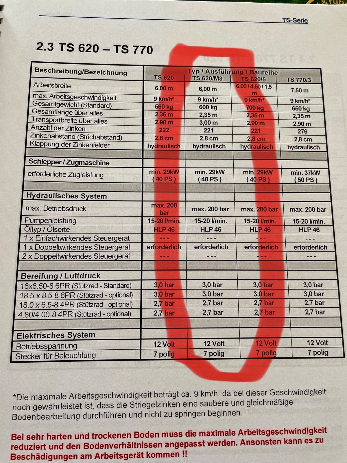 Hackstriegel za tip Treffler TS 620 M3, Gebrauchtmaschine u Bergkirchen (Slika 3)