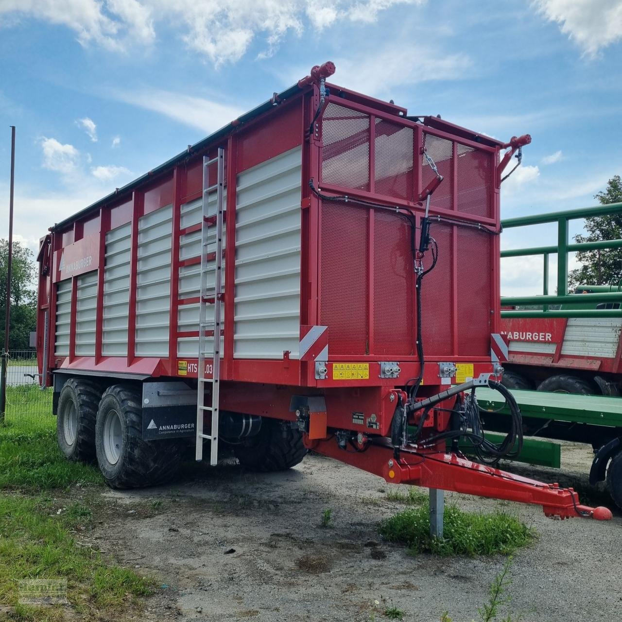 Häcksel Transportwagen des Typs Annaburger HTS 22 F. 03, Gebrauchtmaschine in Drebach (Bild 2)