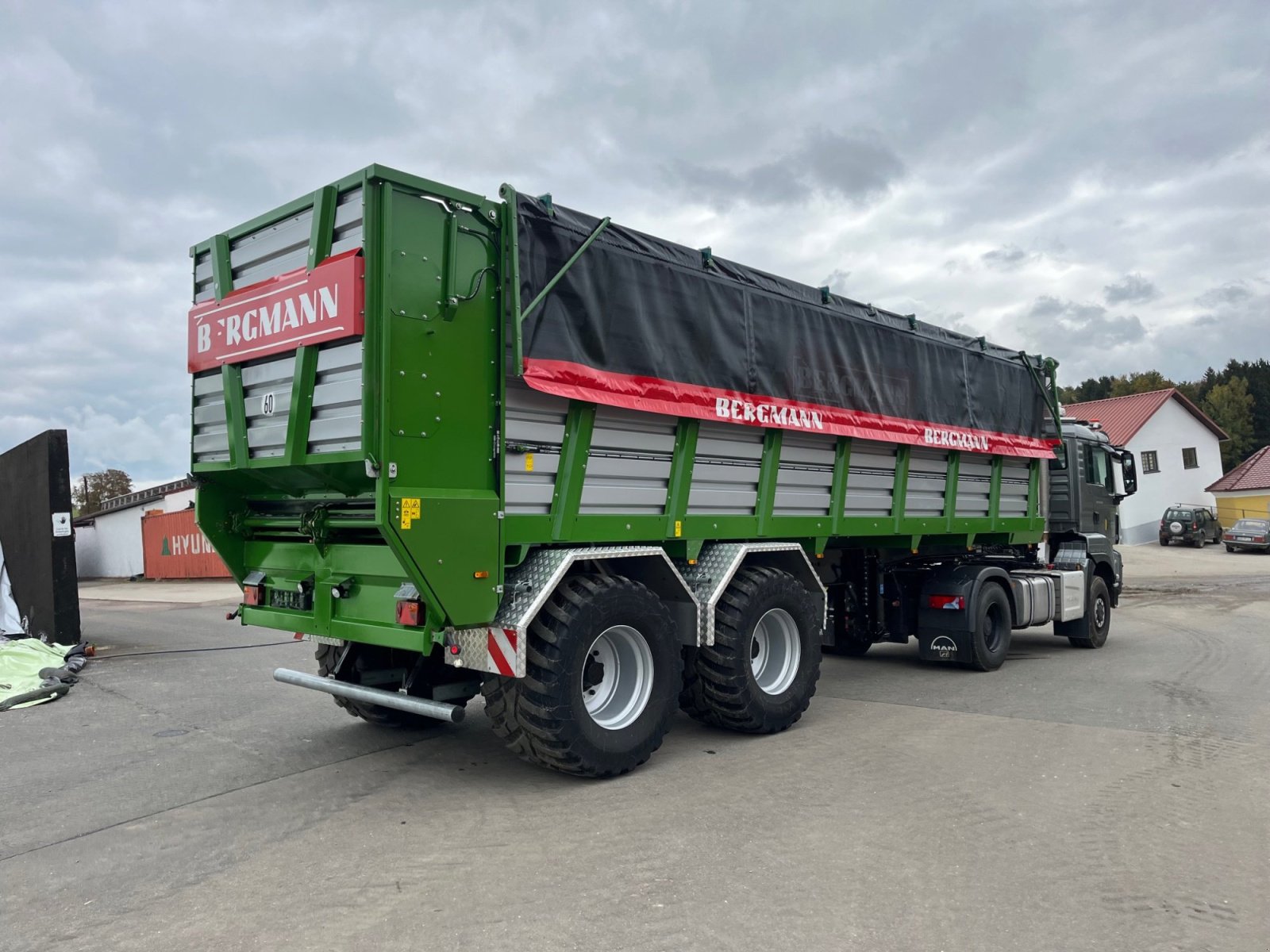 Häcksel Transportwagen typu Bergmann HT 65 Agrotruck, Gebrauchtmaschine v Neukirchen-Balbini (Obrázek 2)