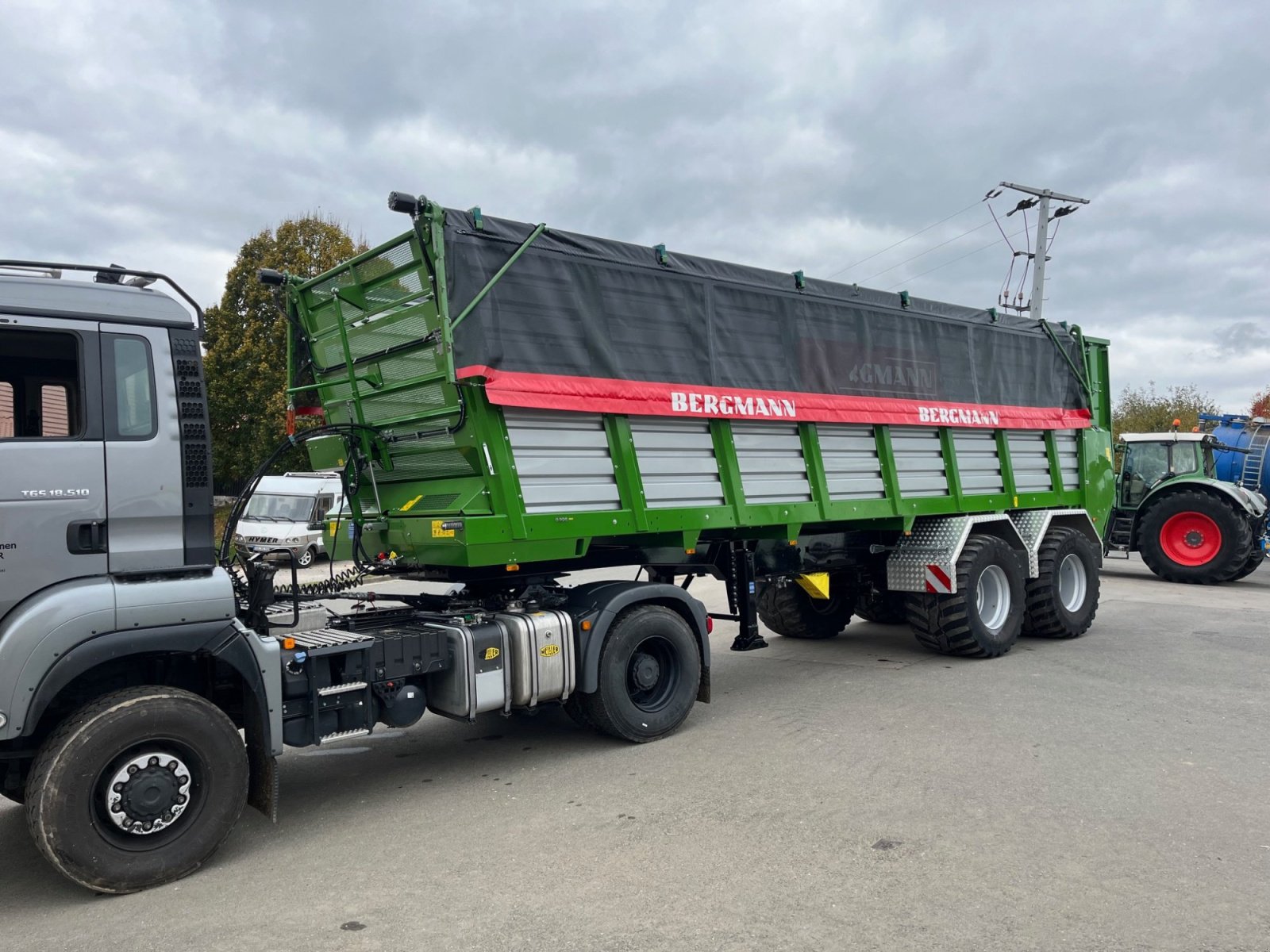 Häcksel Transportwagen typu Bergmann HT 65 Agrotruck, Gebrauchtmaschine v Neukirchen-Balbini (Obrázek 3)
