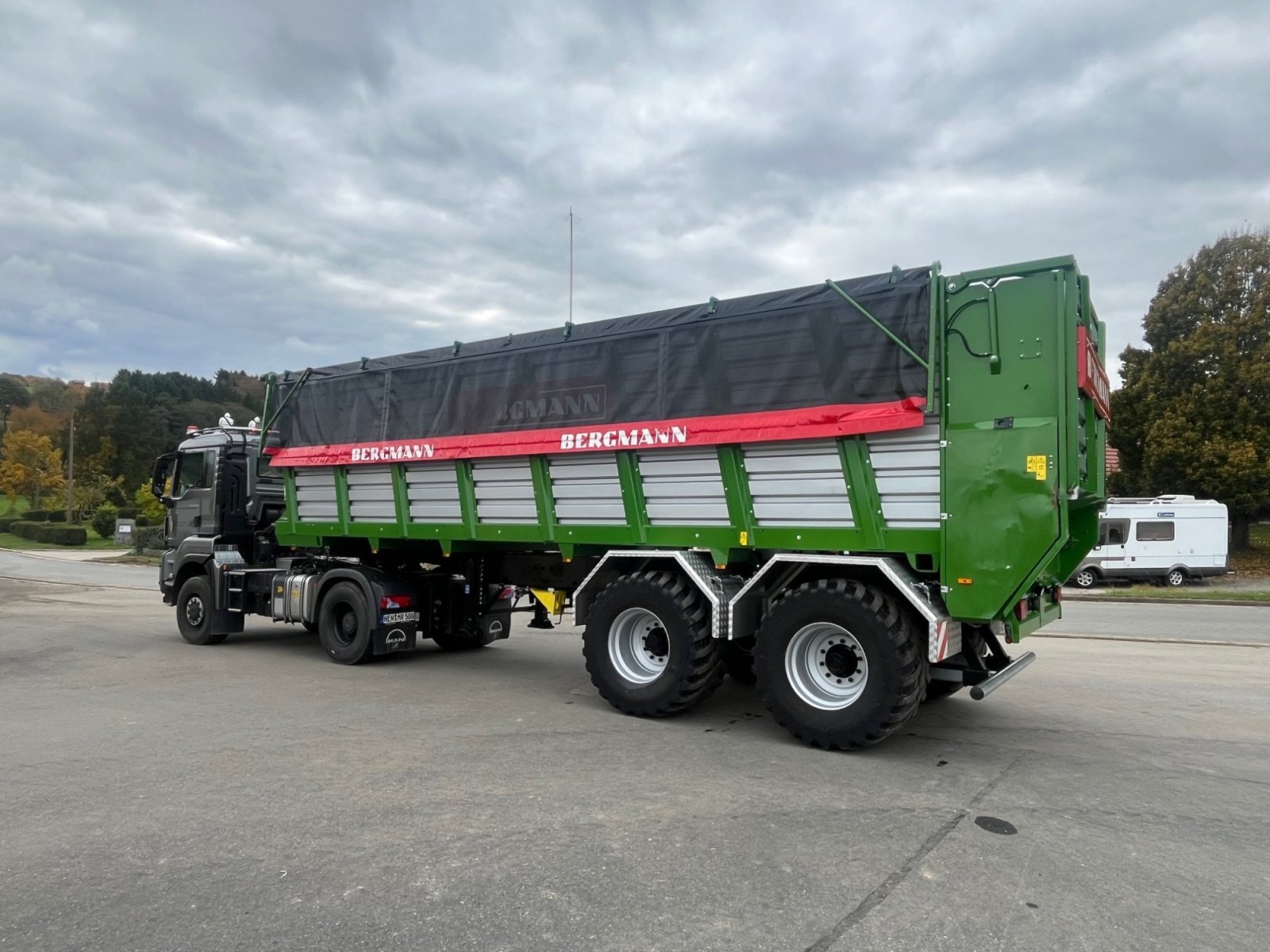 Häcksel Transportwagen typu Bergmann HT 65 Agrotruck, Gebrauchtmaschine v Neukirchen-Balbini (Obrázek 4)