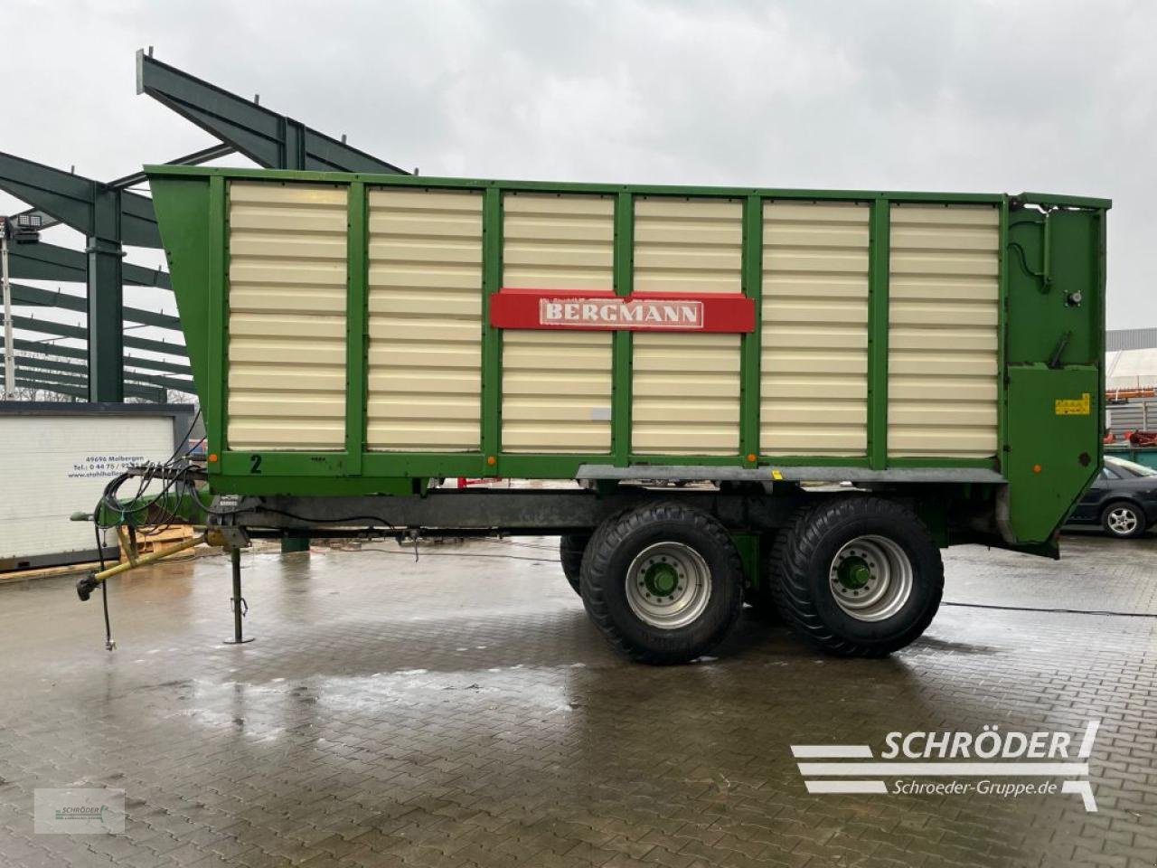 Häcksel Transportwagen of the type Bergmann HTW 40 S, Gebrauchtmaschine in Wildeshausen (Picture 8)