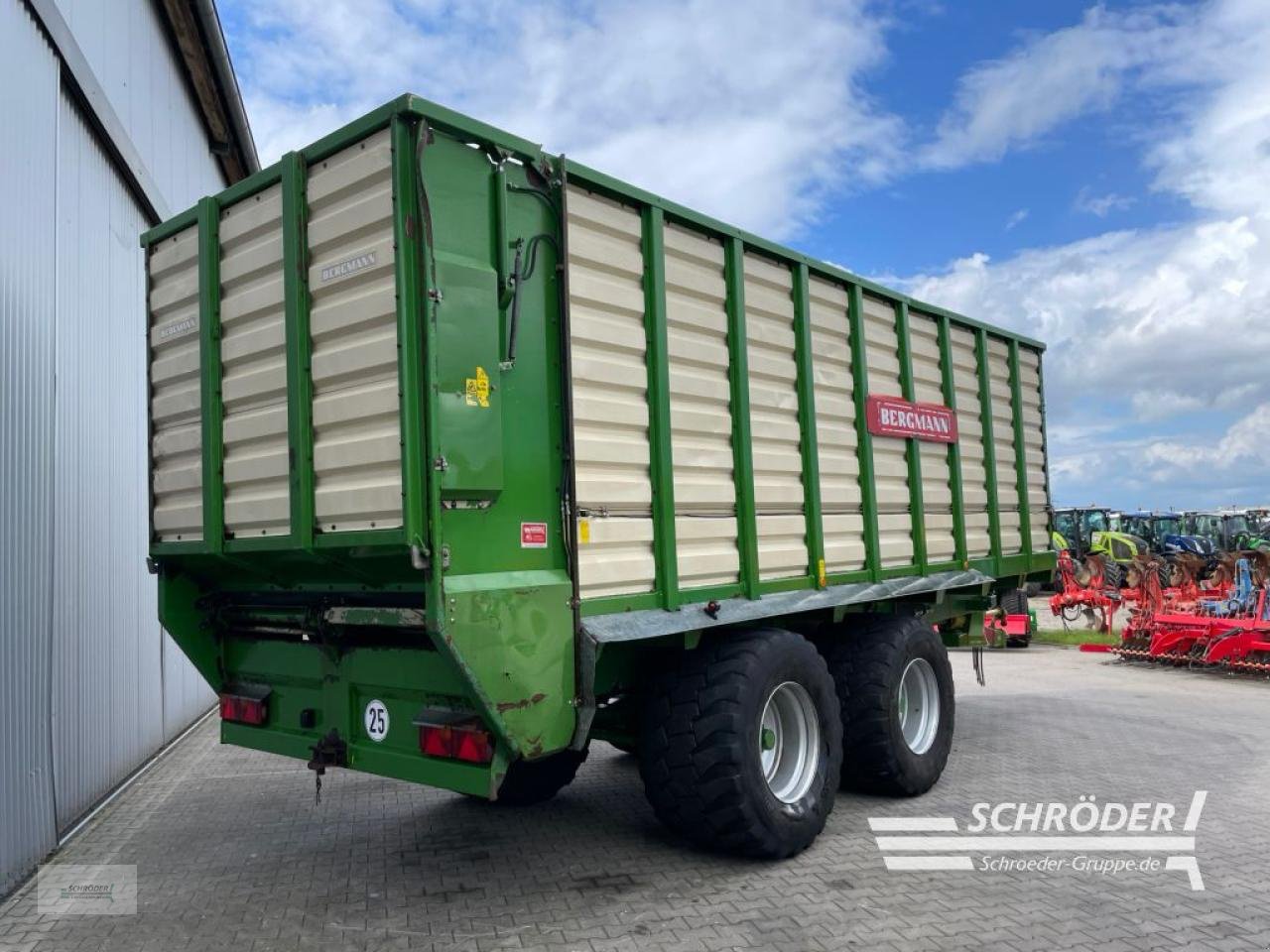 Häcksel Transportwagen typu Bergmann HTW 45 S, Gebrauchtmaschine v Wildeshausen (Obrázek 3)