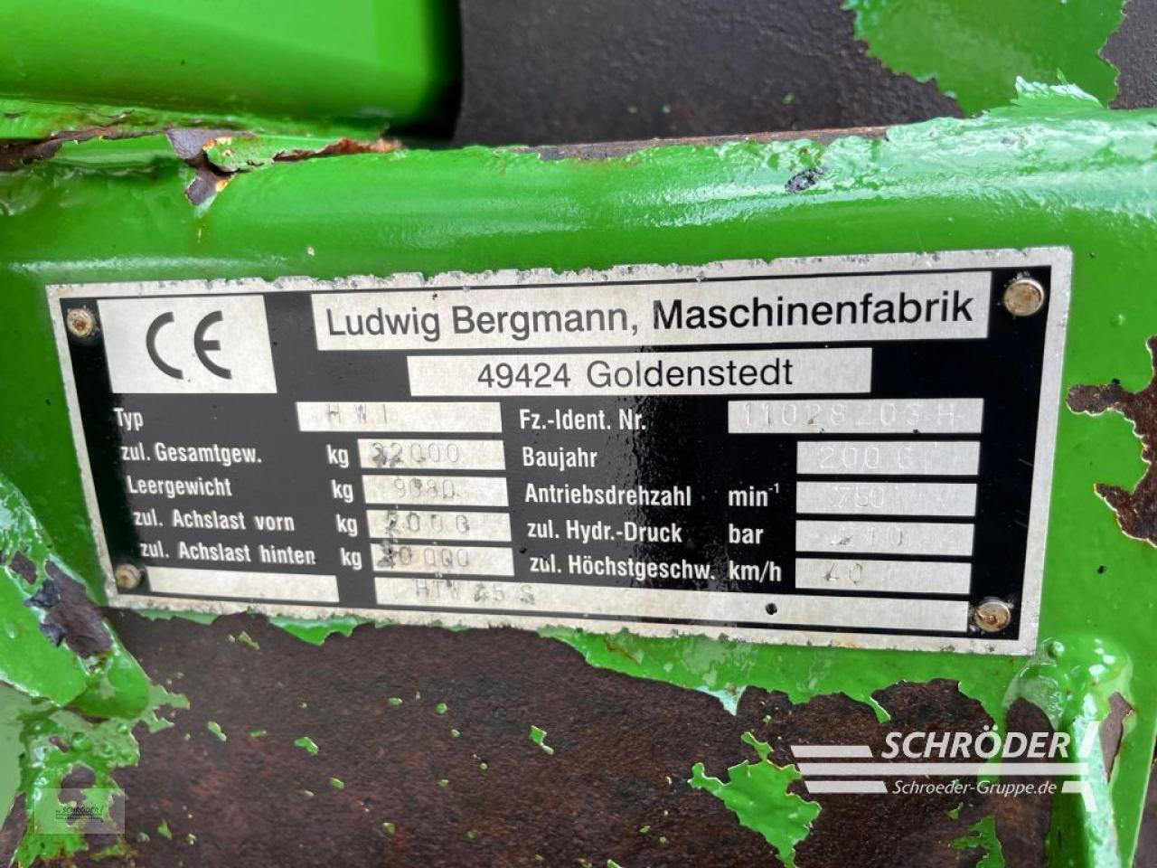 Häcksel Transportwagen typu Bergmann HTW 45 S, Gebrauchtmaschine v Wildeshausen (Obrázek 21)