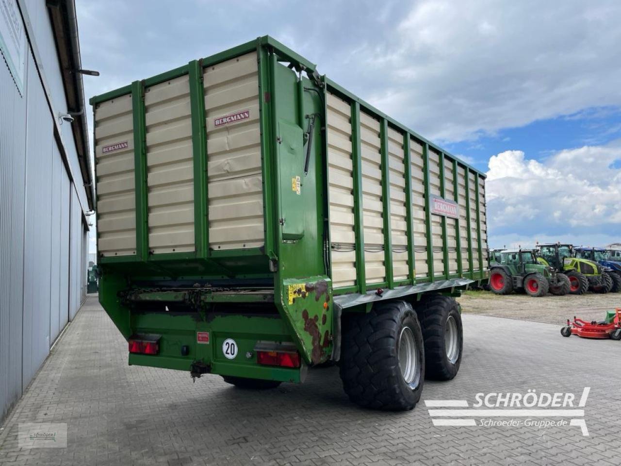 Häcksel Transportwagen of the type Bergmann HTW 45 S, Gebrauchtmaschine in Lastrup (Picture 3)