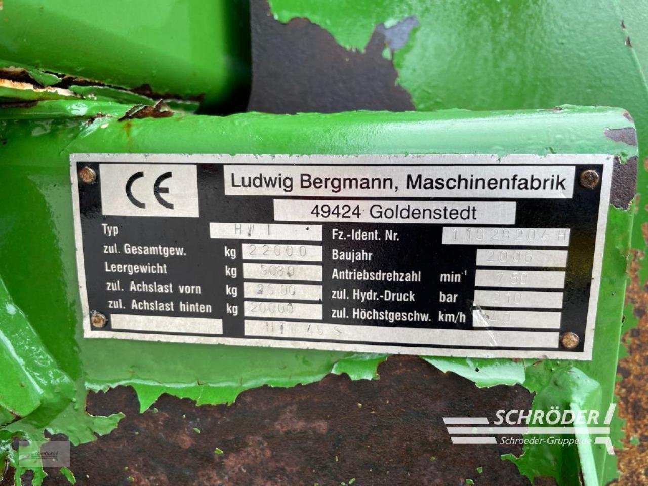 Häcksel Transportwagen of the type Bergmann HTW 45 S, Gebrauchtmaschine in Lastrup (Picture 23)