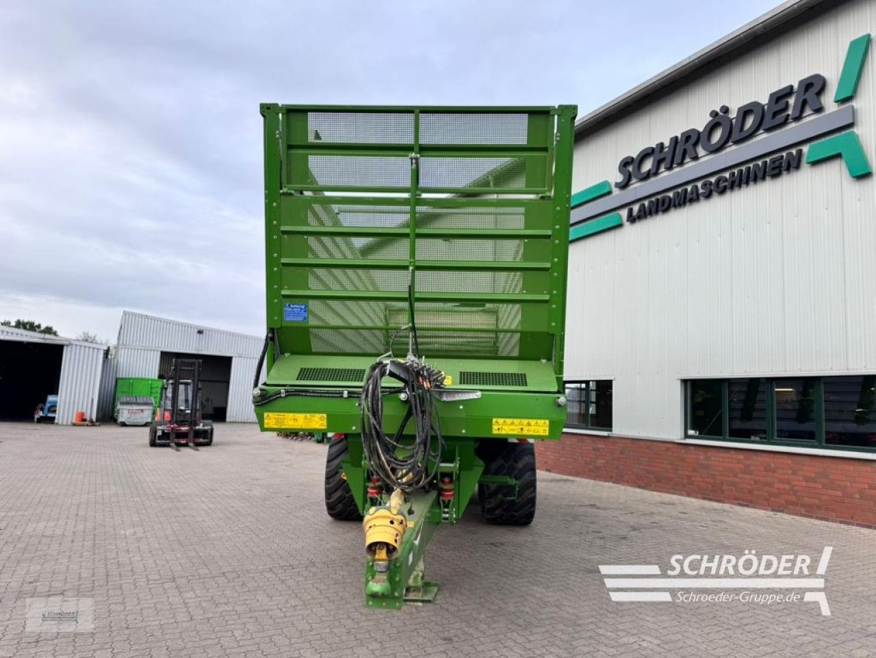 Häcksel Transportwagen des Typs Bergmann HTW 45 S, Gebrauchtmaschine in Völkersen (Bild 3)