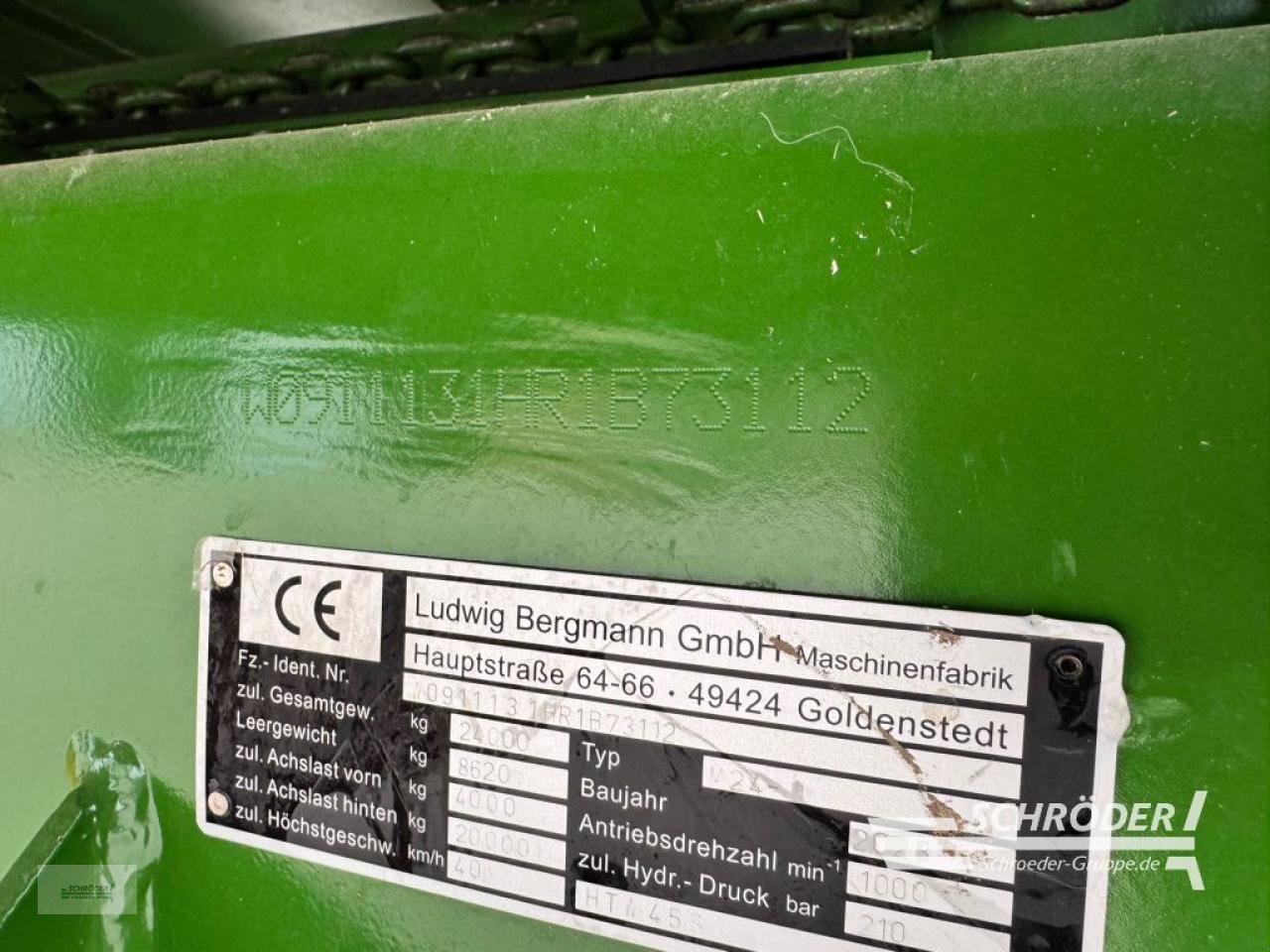 Häcksel Transportwagen des Typs Bergmann HTW 45 S, Gebrauchtmaschine in Völkersen (Bild 10)