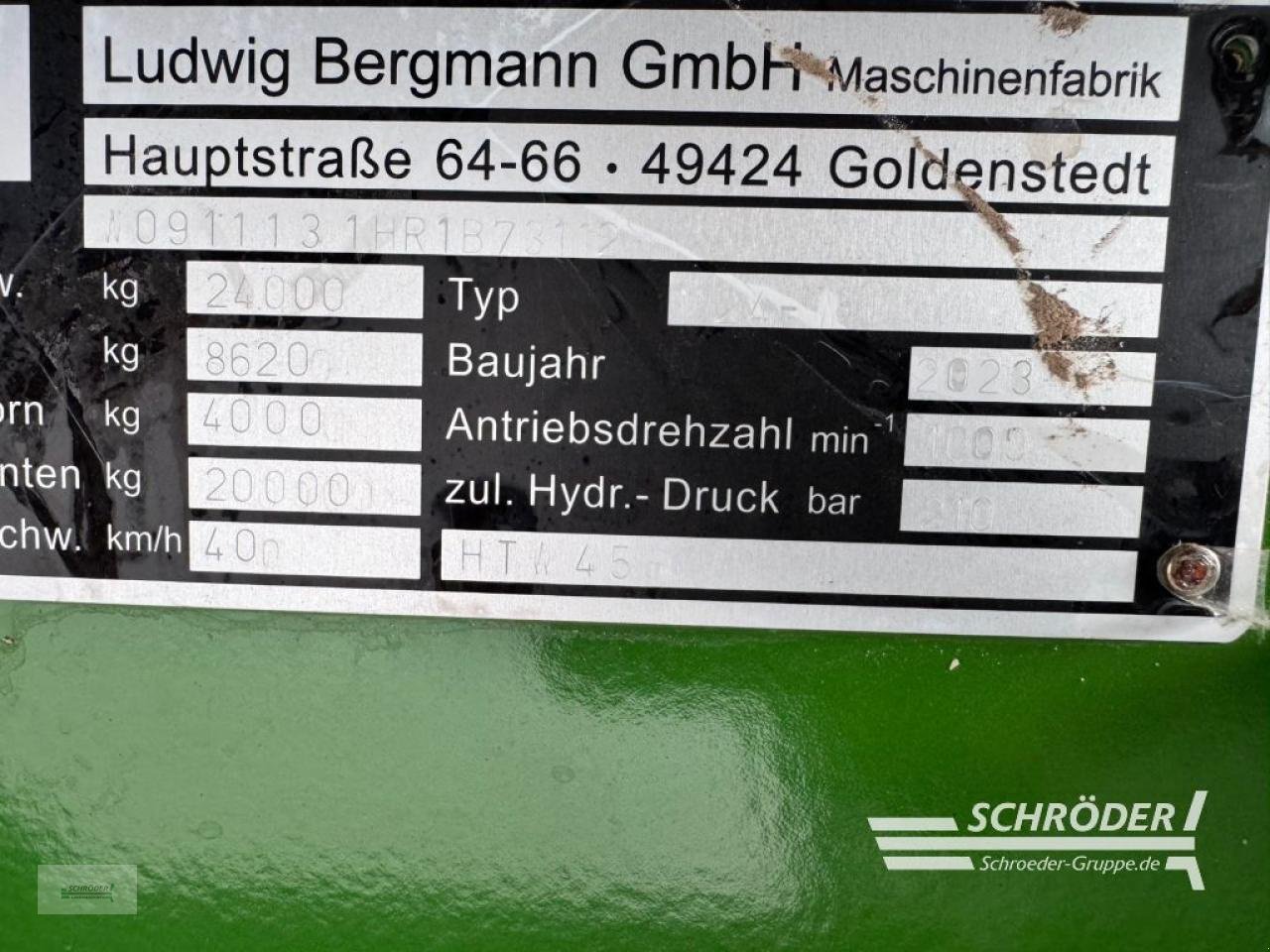 Häcksel Transportwagen des Typs Bergmann HTW 45 S, Gebrauchtmaschine in Völkersen (Bild 11)