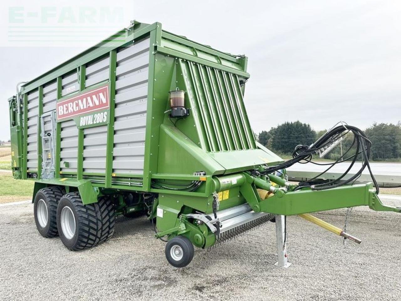 Häcksel Transportwagen des Typs Bergmann royal 280 s ladewagen, Gebrauchtmaschine in SANKT MARIENKIRCHEN BEI SCHÄRDING (Bild 2)