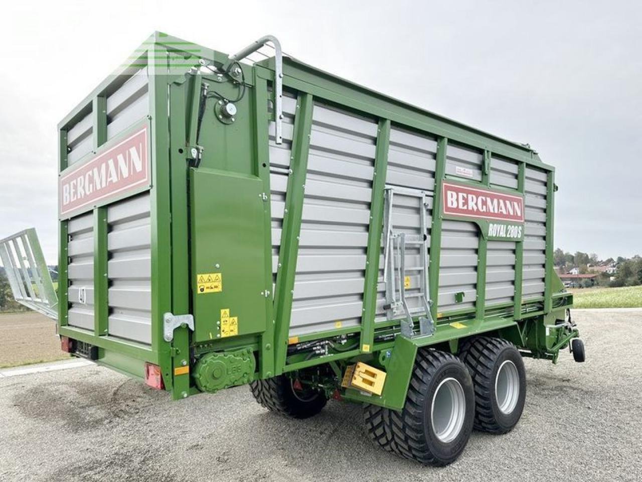 Häcksel Transportwagen des Typs Bergmann royal 280 s ladewagen, Gebrauchtmaschine in SANKT MARIENKIRCHEN BEI SCHÄRDING (Bild 3)
