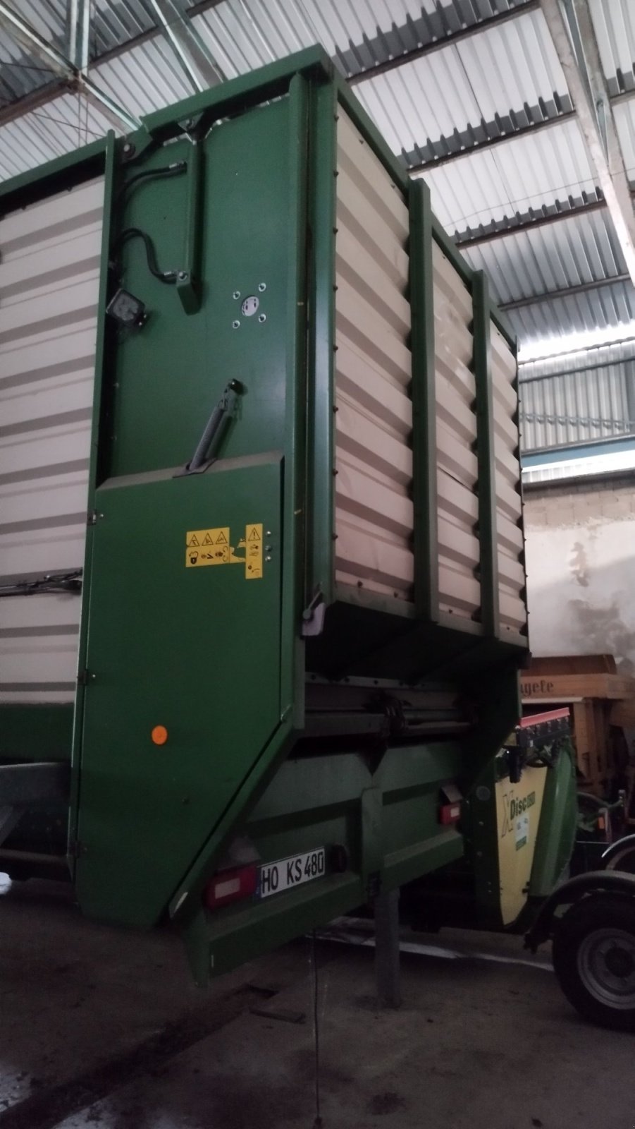 Häcksel Transportwagen типа Bergmann Variosix, Gebrauchtmaschine в Münchberg (Фотография 2)