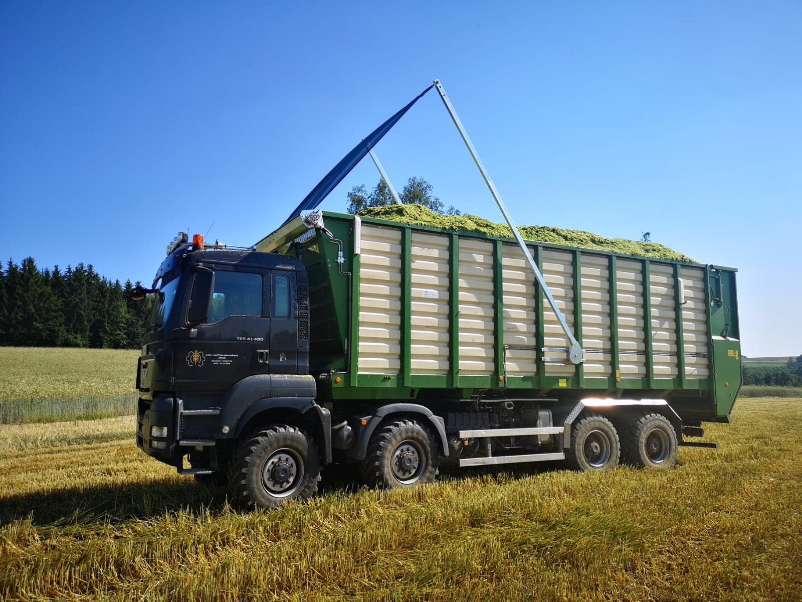 Häcksel Transportwagen типа Bergmann Variosix, Gebrauchtmaschine в Münchberg (Фотография 11)