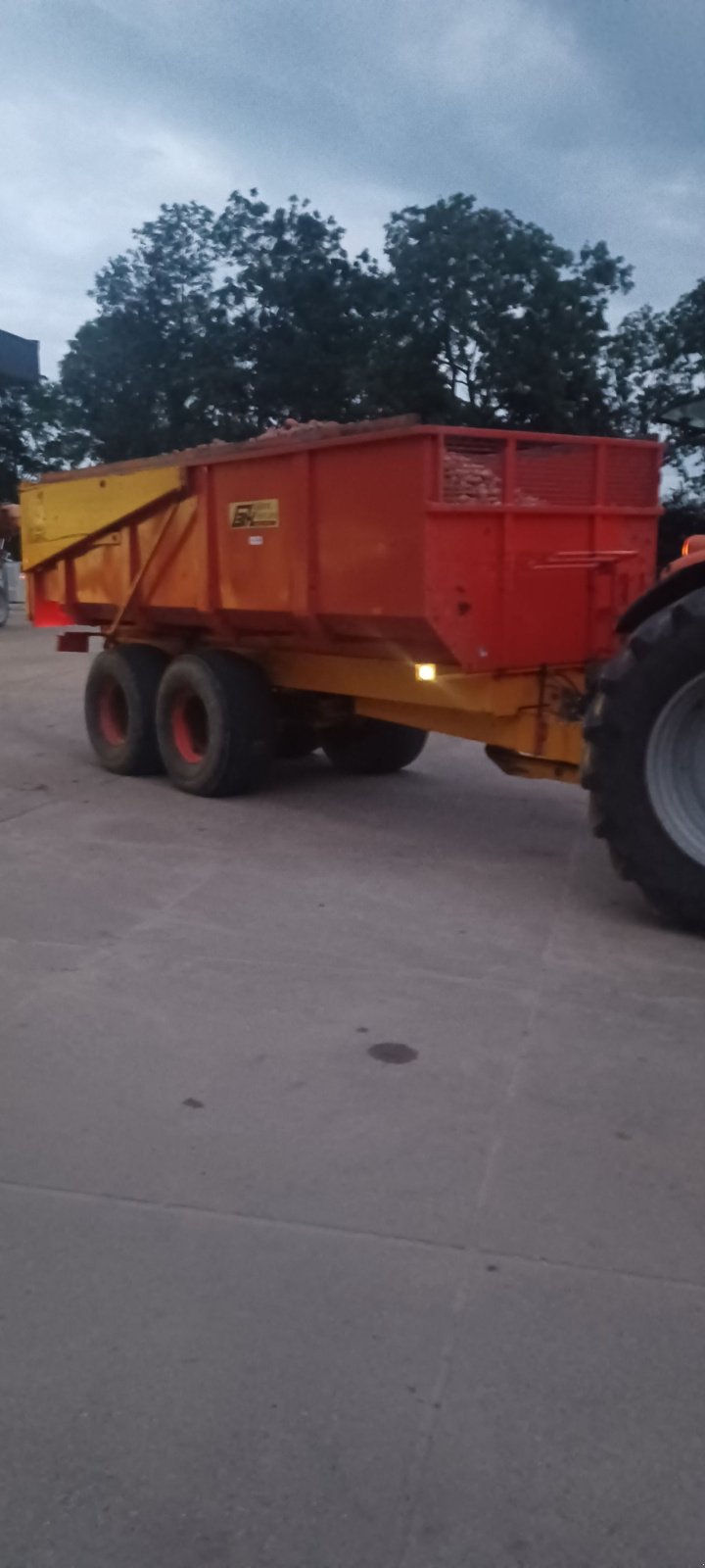 Häcksel Transportwagen del tipo Bijlsma - Hercules 12T, Gebrauchtmaschine In Rutten (Immagine 2)