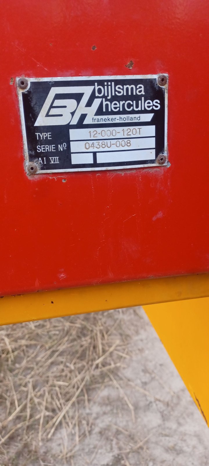 Häcksel Transportwagen del tipo Bijlsma - Hercules 12T, Gebrauchtmaschine In Rutten (Immagine 9)