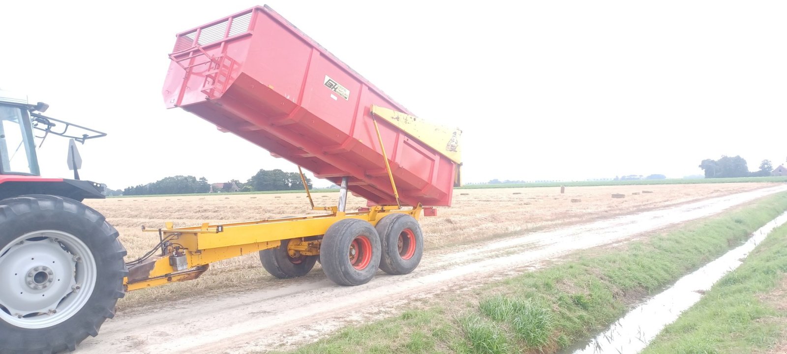 Häcksel Transportwagen del tipo Bijlsma - Hercules 12T, Gebrauchtmaschine In Rutten (Immagine 7)