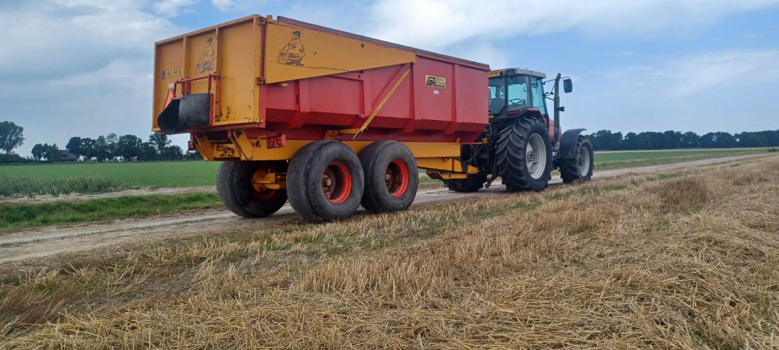 Häcksel Transportwagen del tipo Bijlsma - Hercules 12T, Gebrauchtmaschine In Rutten (Immagine 1)