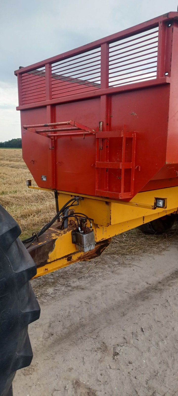 Häcksel Transportwagen del tipo Bijlsma - Hercules 12T, Gebrauchtmaschine In Rutten (Immagine 10)