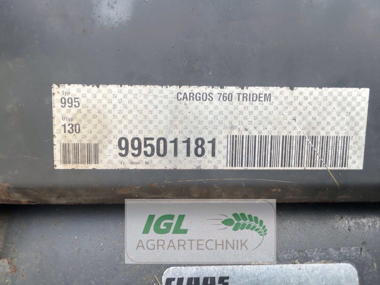 Häcksel Transportwagen za tip CLAAS Carcos 760, Gebrauchtmaschine u Nabburg (Slika 13)