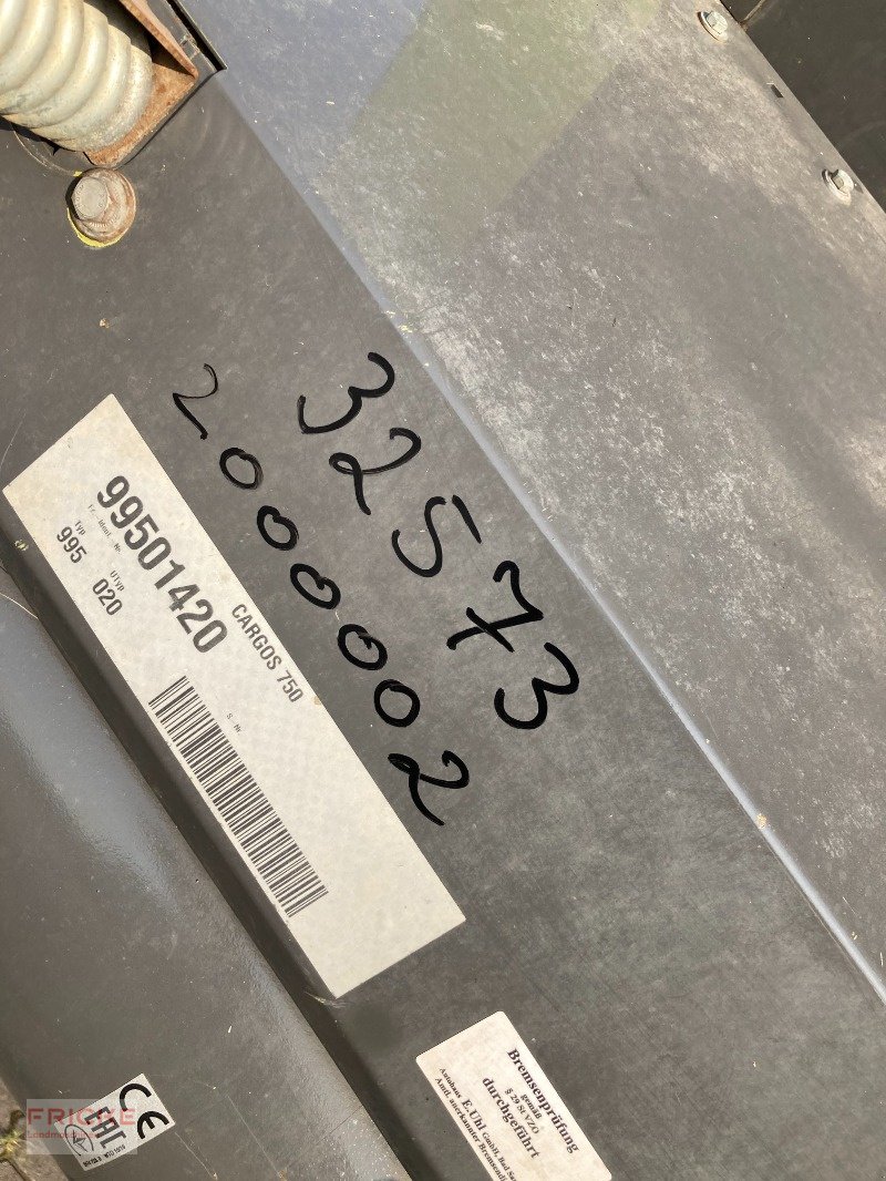 Häcksel Transportwagen типа CLAAS Cargos 750, Gebrauchtmaschine в Bockel - Gyhum (Фотография 9)