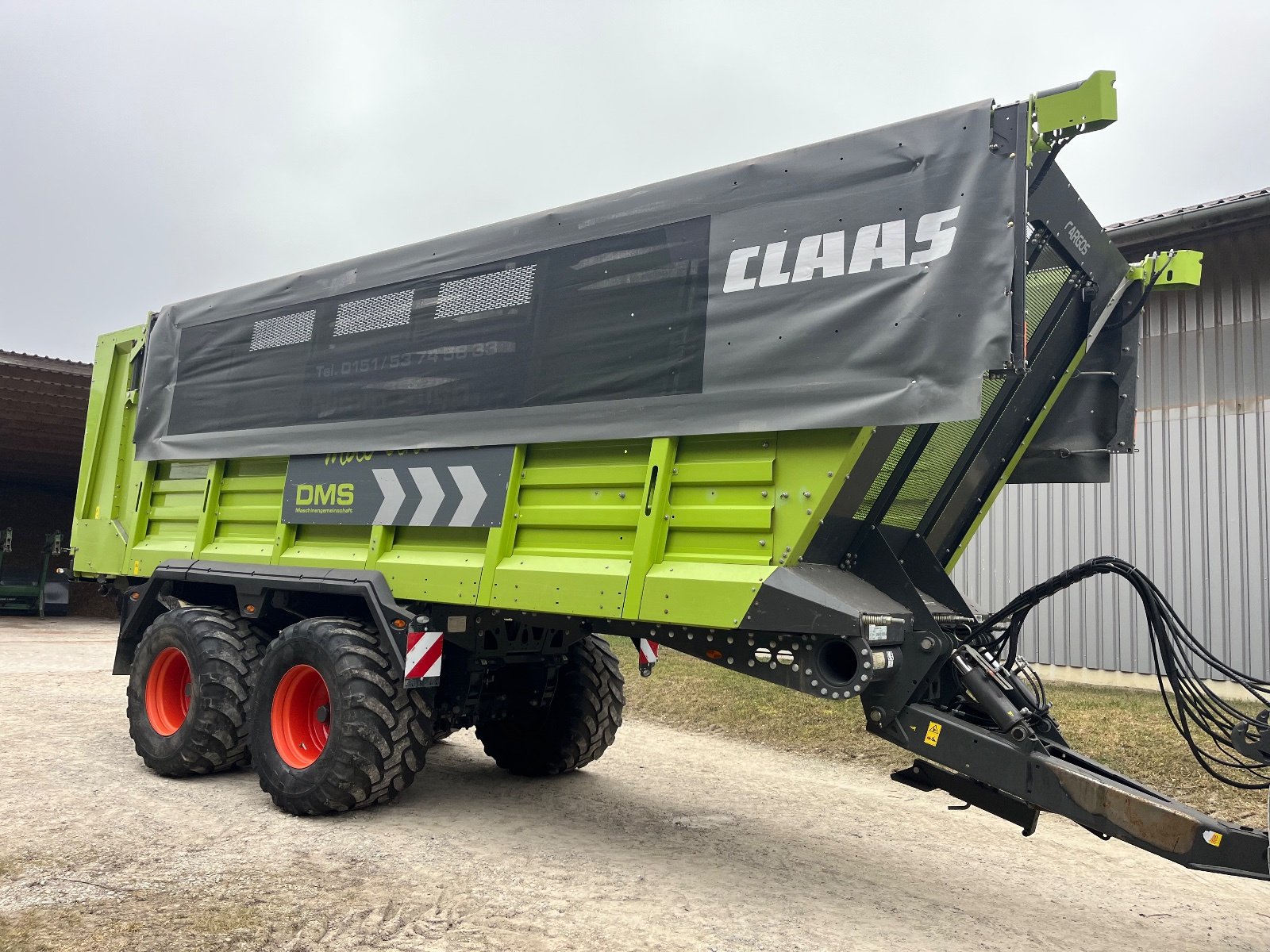 Häcksel Transportwagen tipa CLAAS Cargos 750, Gebrauchtmaschine u Oberdachstetten (Slika 1)