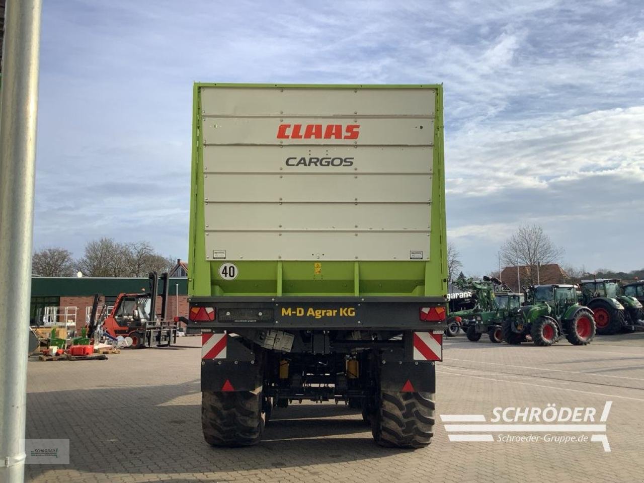 Häcksel Transportwagen des Typs CLAAS CARGOS 760, Gebrauchtmaschine in Völkersen (Bild 4)
