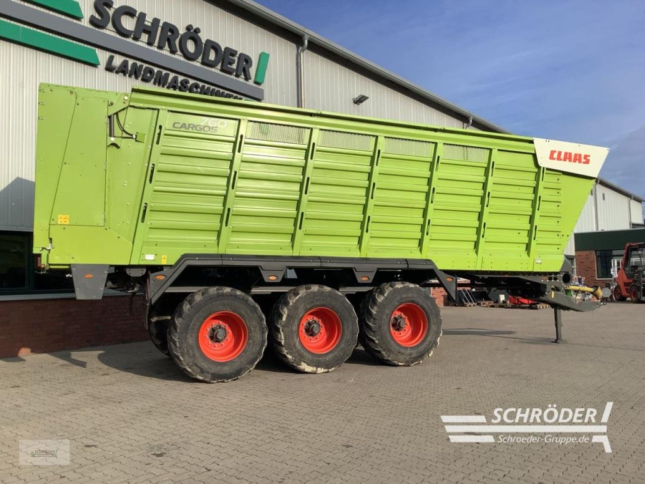 Häcksel Transportwagen des Typs CLAAS CARGOS 760, Gebrauchtmaschine in Völkersen (Bild 5)