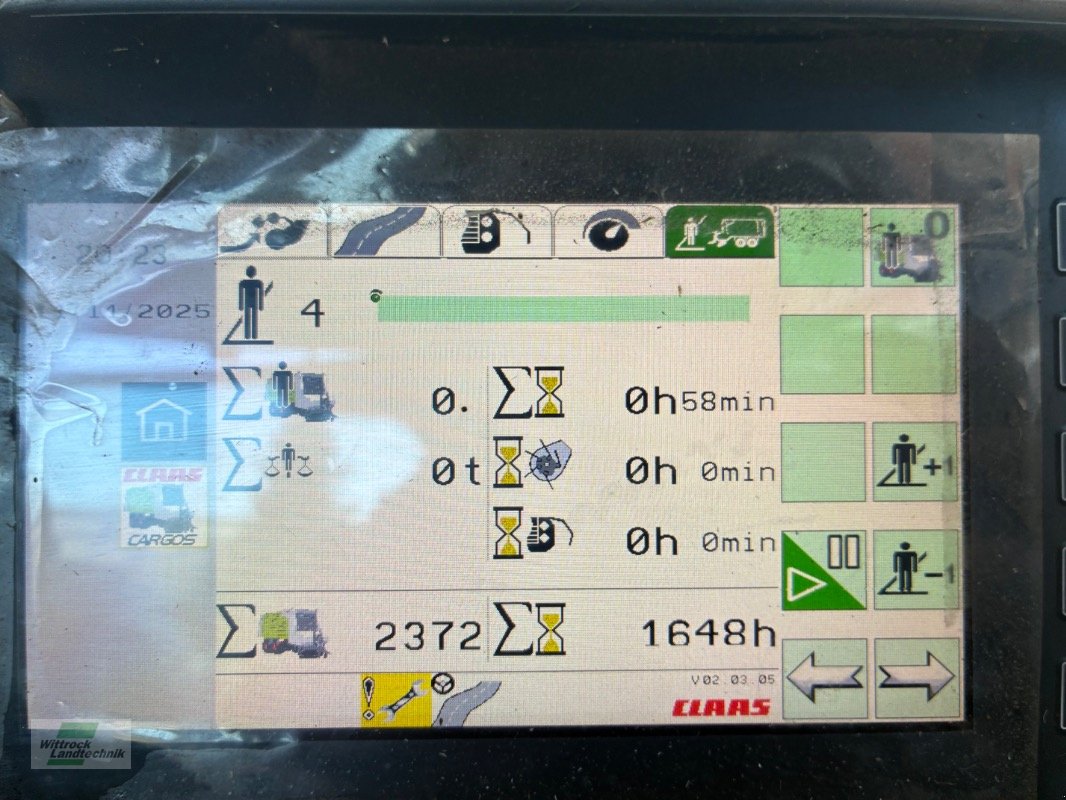 Häcksel Transportwagen typu CLAAS Cargos 8500 Tridem, Gebrauchtmaschine v Rhede / Brual (Obrázek 19)