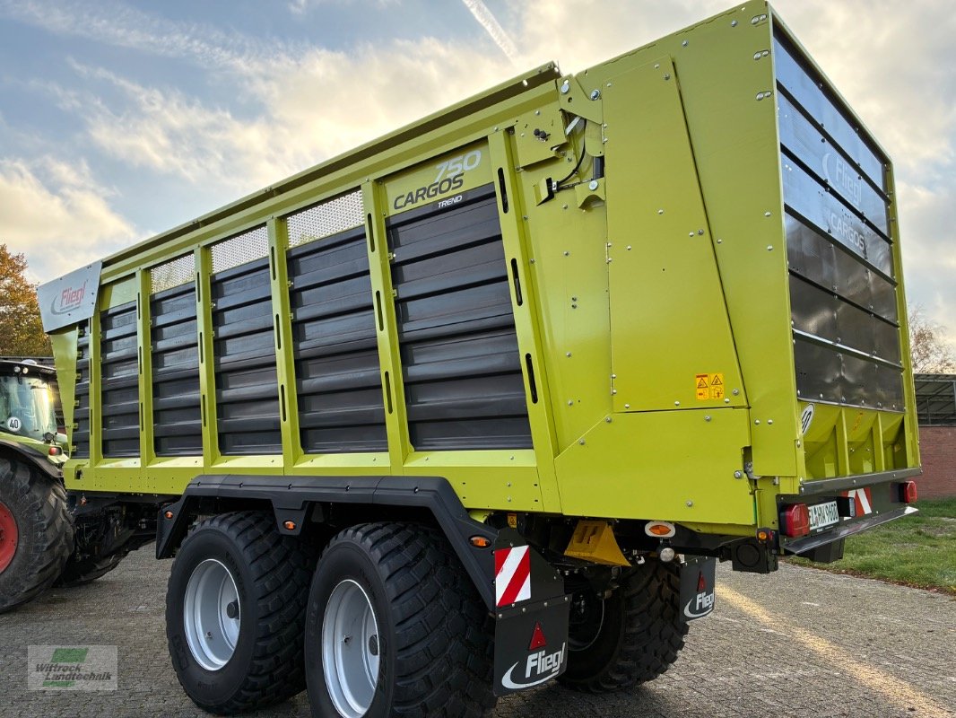 Häcksel Transportwagen du type Fliegl Cargos 750 Trend, Gebrauchtmaschine en Rhede / Brual (Photo 9)