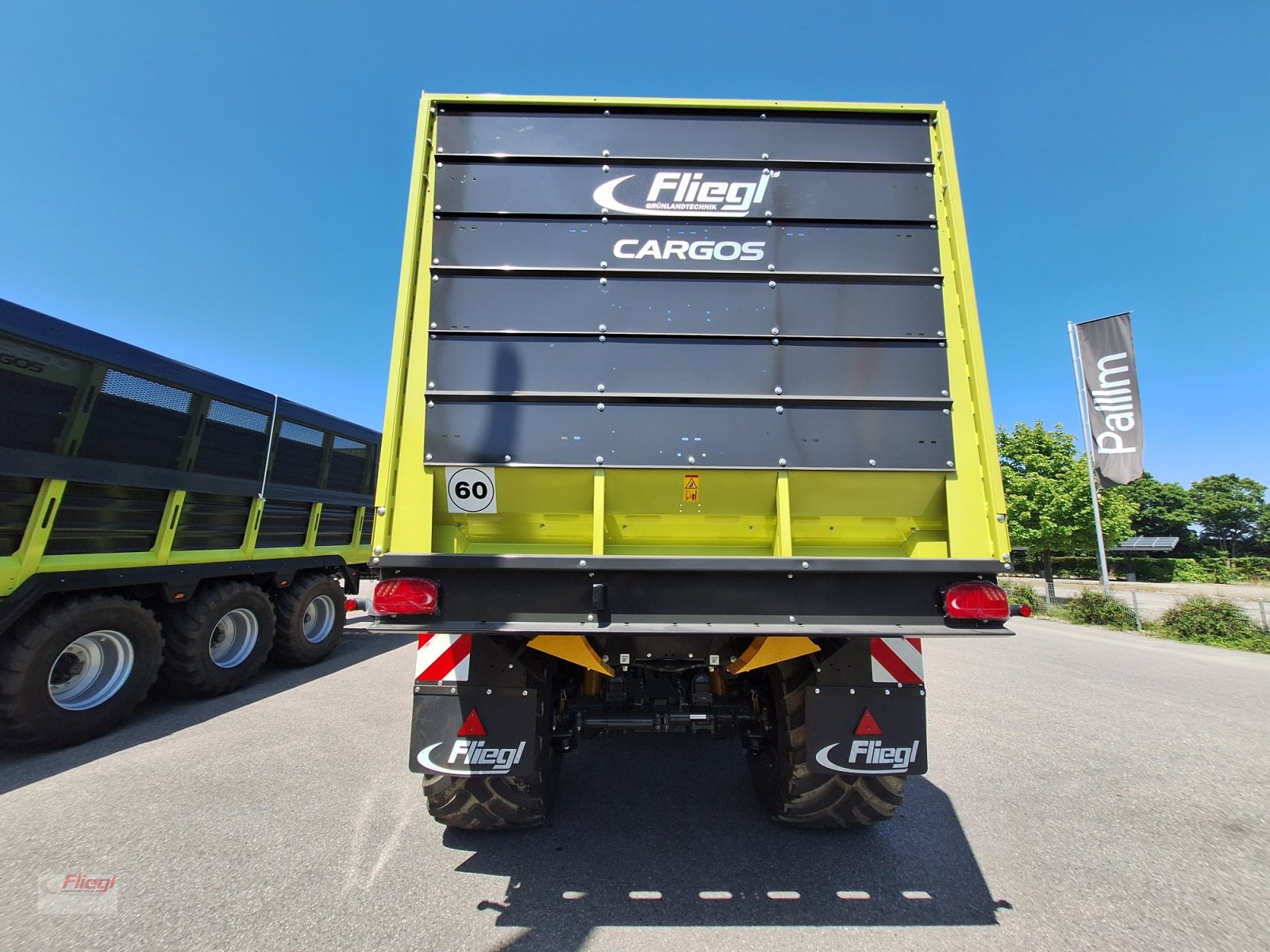 Häcksel Transportwagen typu Fliegl CARGOS HTW750Trend-Tridem, Gebrauchtmaschine v Kirchdorf bei Haag (Oberbayern) (Obrázek 4)