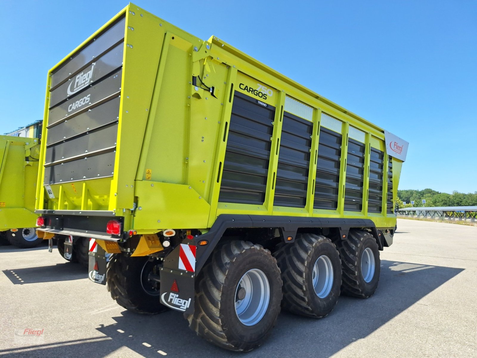 Häcksel Transportwagen typu Fliegl CARGOS HTW750Trend-Tridem, Gebrauchtmaschine v Kirchdorf bei Haag (Oberbayern) (Obrázek 5)