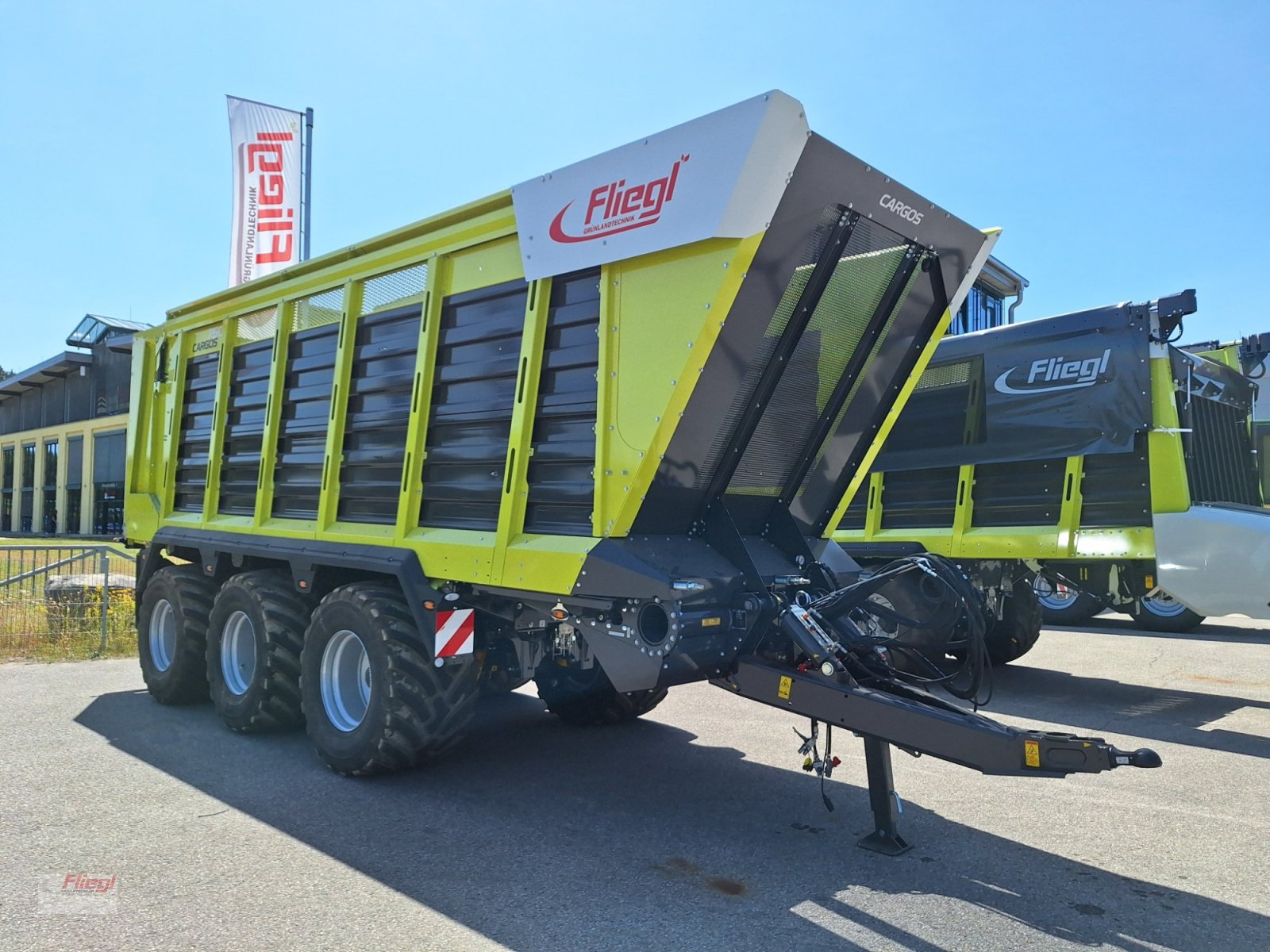Häcksel Transportwagen typu Fliegl CARGOS HTW750Trend-Tridem, Gebrauchtmaschine v Kirchdorf bei Haag (Oberbayern) (Obrázek 8)