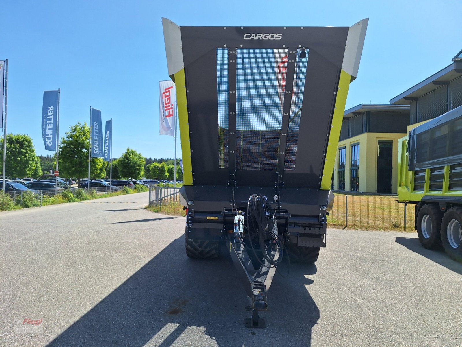 Häcksel Transportwagen typu Fliegl CARGOS HTW750Trend-Tridem, Gebrauchtmaschine v Kirchdorf bei Haag (Oberbayern) (Obrázek 9)