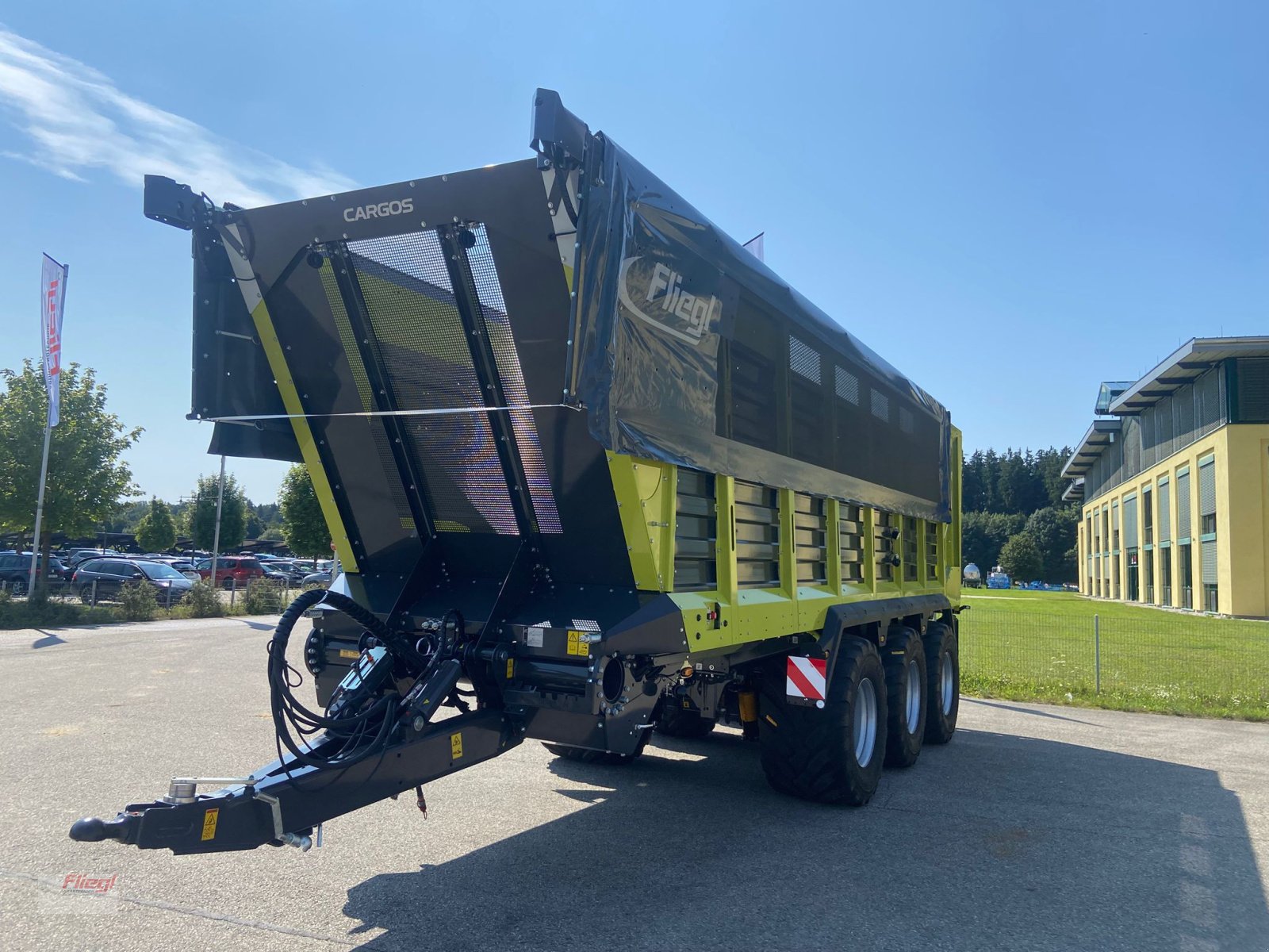Häcksel Transportwagen typu Fliegl CARGOS HTW760Business, Gebrauchtmaschine v Kirchdorf bei Haag (Oberbayern) (Obrázek 1)