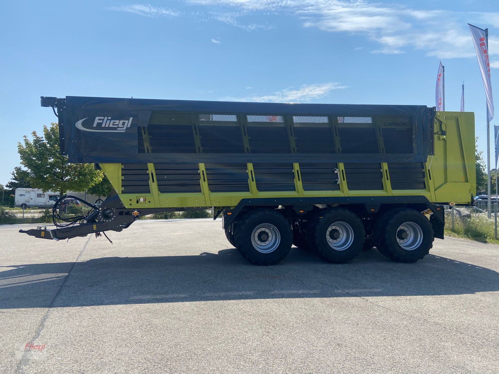 Häcksel Transportwagen typu Fliegl CARGOS HTW760Business, Gebrauchtmaschine v Kirchdorf bei Haag (Oberbayern) (Obrázek 2)