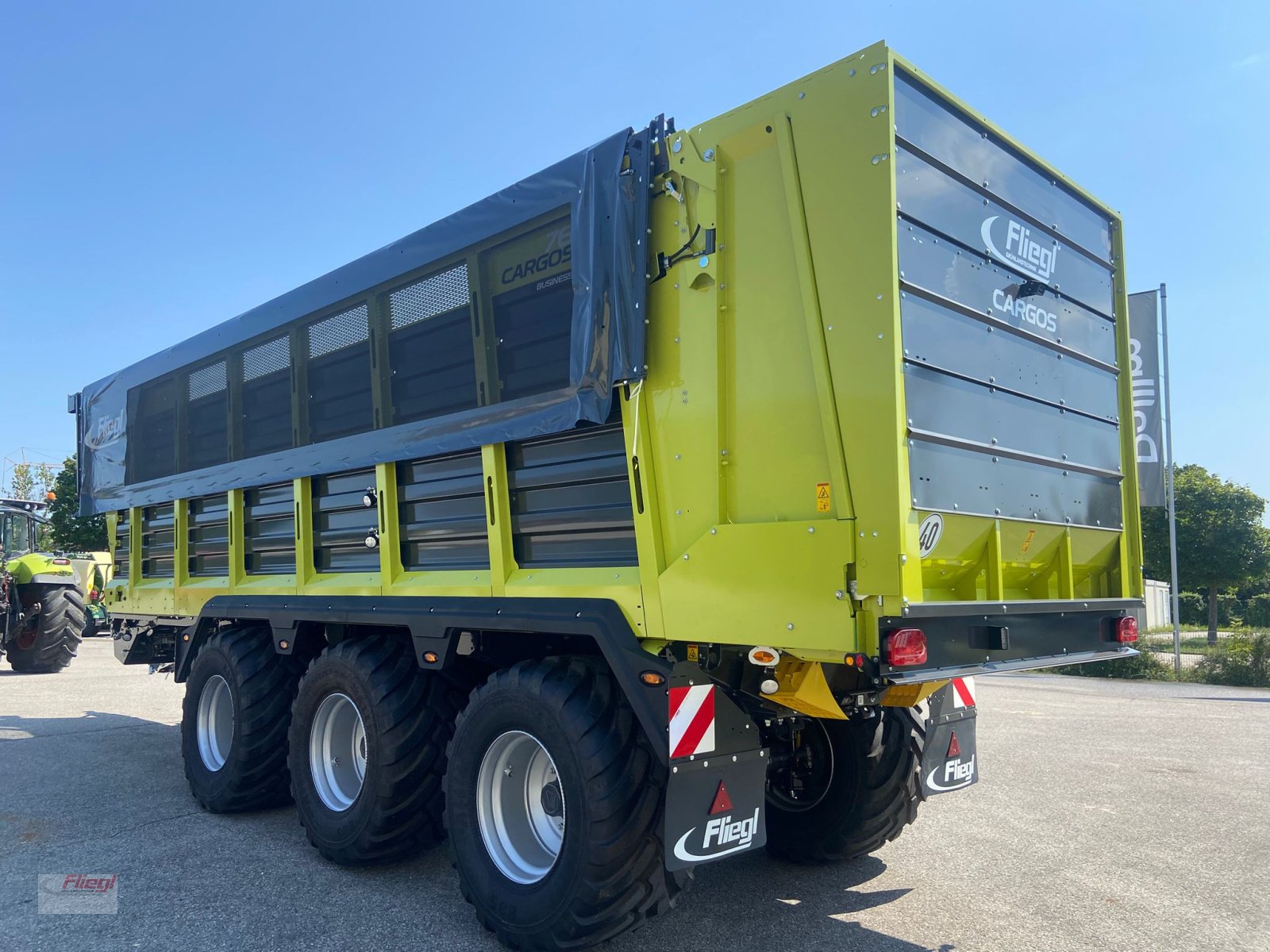 Häcksel Transportwagen typu Fliegl CARGOS HTW760Business, Gebrauchtmaschine v Kirchdorf bei Haag (Oberbayern) (Obrázek 3)