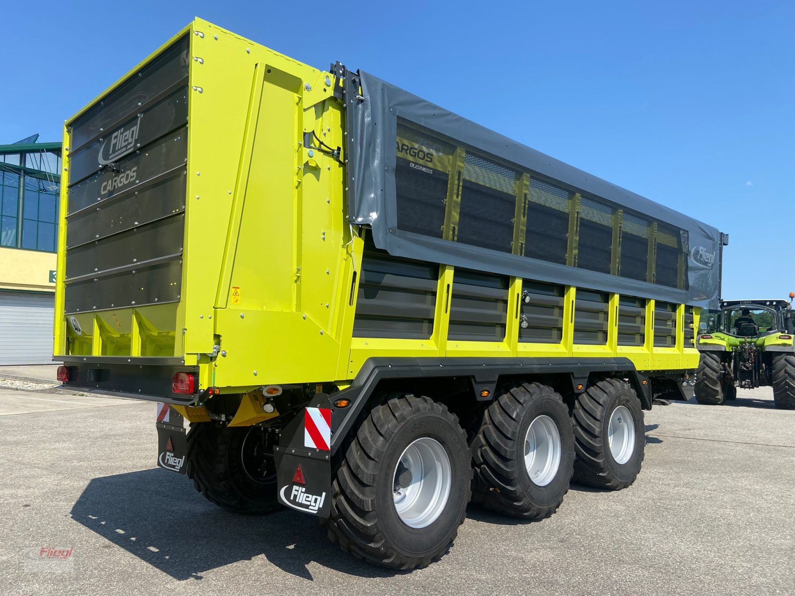 Häcksel Transportwagen typu Fliegl CARGOS HTW760Business, Gebrauchtmaschine v Kirchdorf bei Haag (Oberbayern) (Obrázek 5)