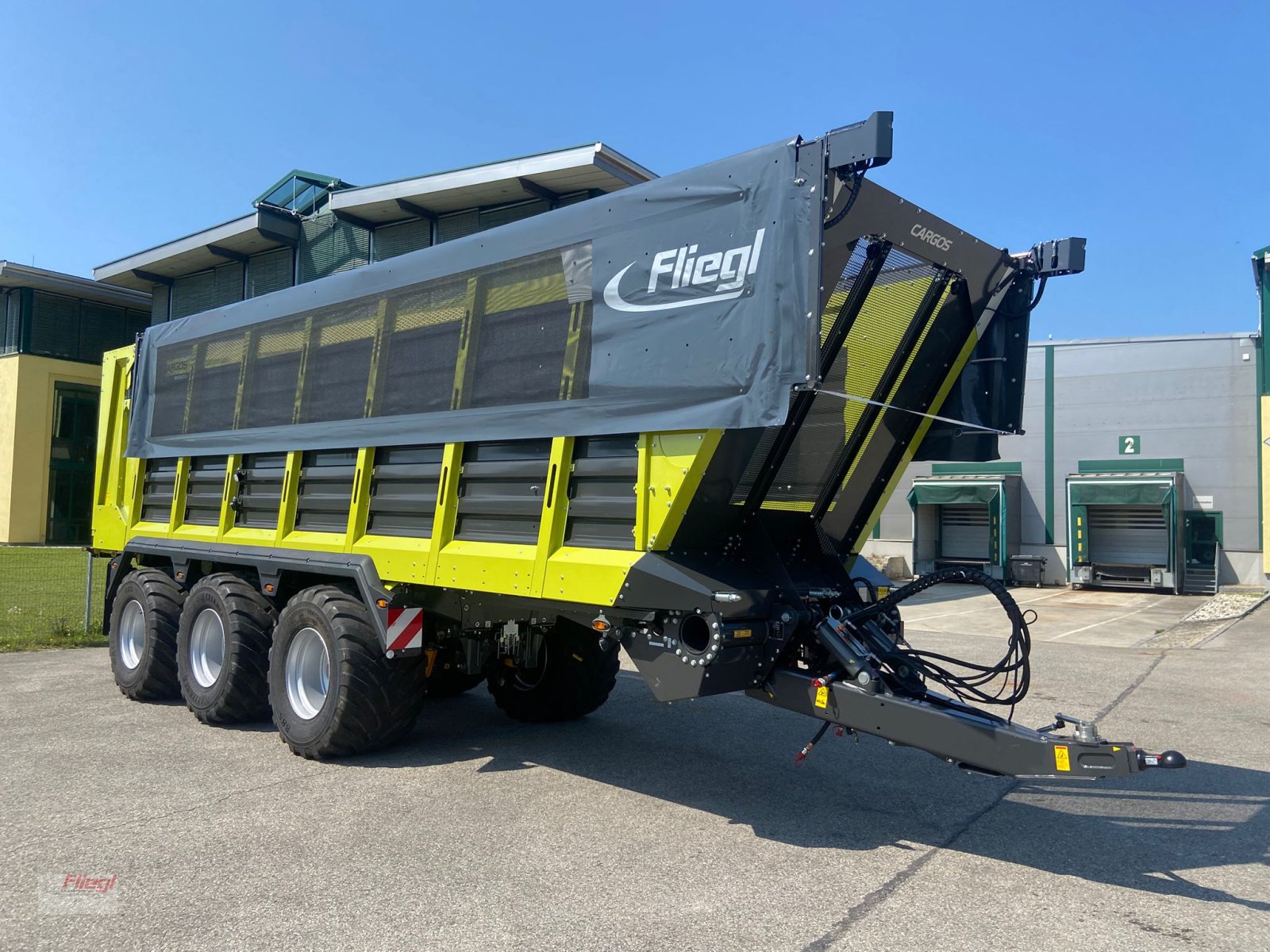 Häcksel Transportwagen typu Fliegl CARGOS HTW760Business, Gebrauchtmaschine v Kirchdorf bei Haag (Oberbayern) (Obrázek 8)
