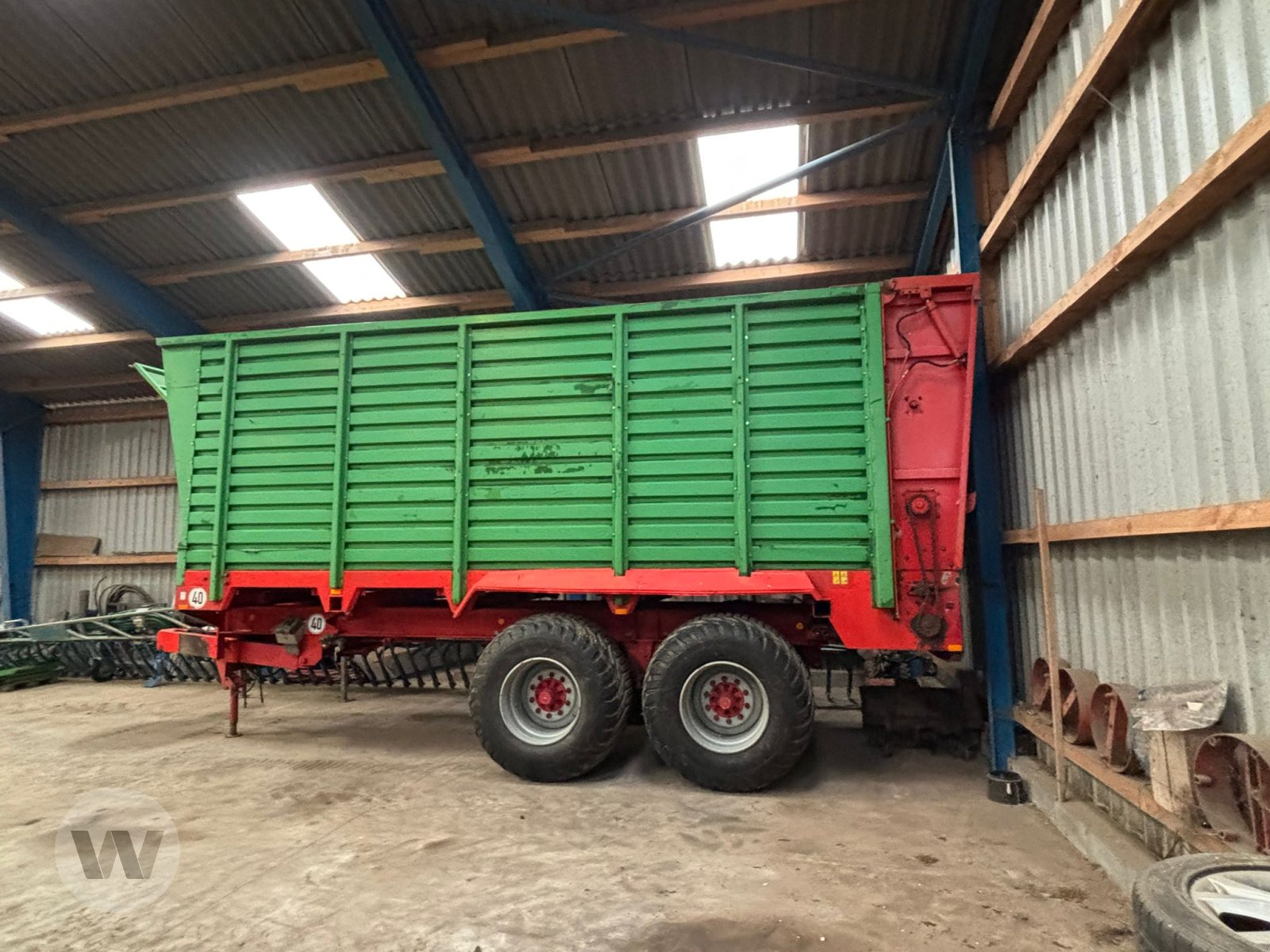 Hawe SLW 40 T, Gebrauchtmaschine, Baujahr: 2010 (Bild 9) Häcksel Transportwagen des Typs Hawe SLW 40 T, Gebrauchtmaschine in Husum (Bild 9)