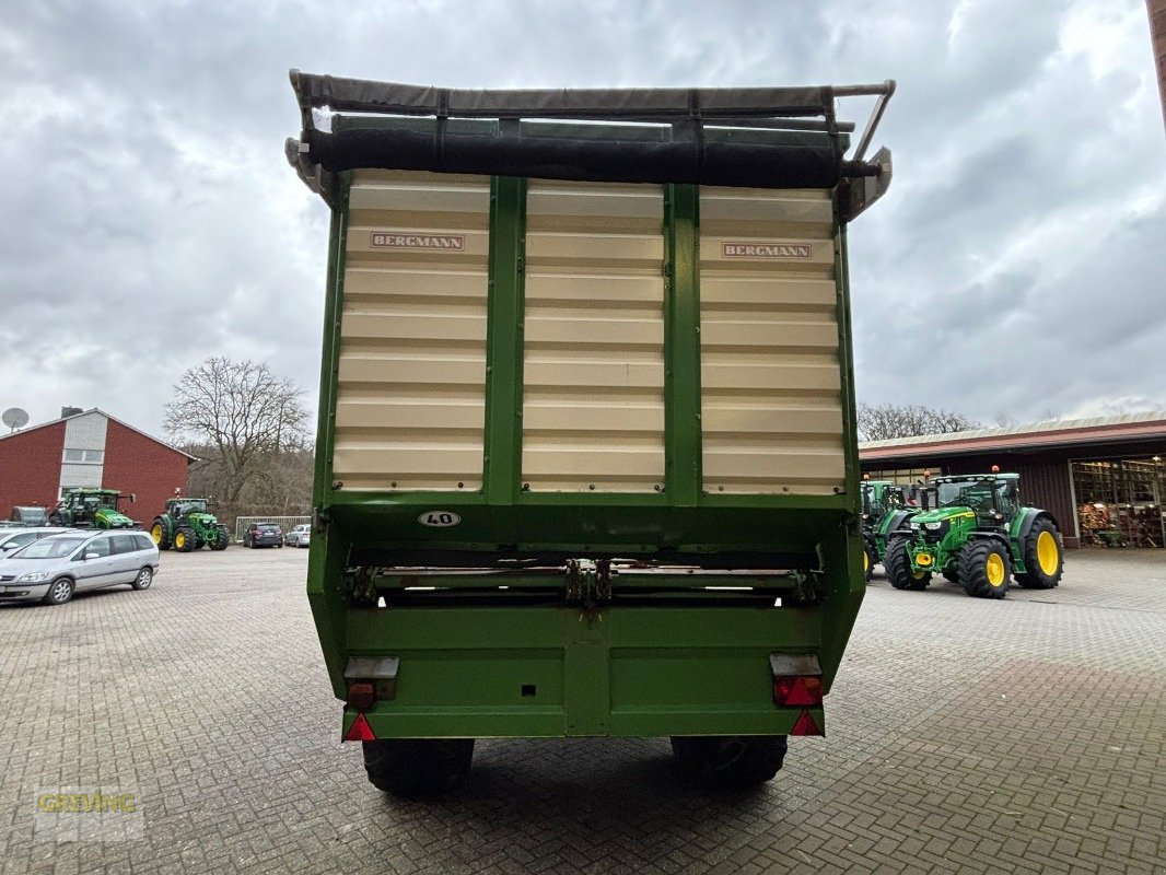Häcksel Transportwagen del tipo Hawe SLW 40 TN Hawe mit Bergmann Brücke, Gebrauchtmaschine In Ahaus (Immagine 5)