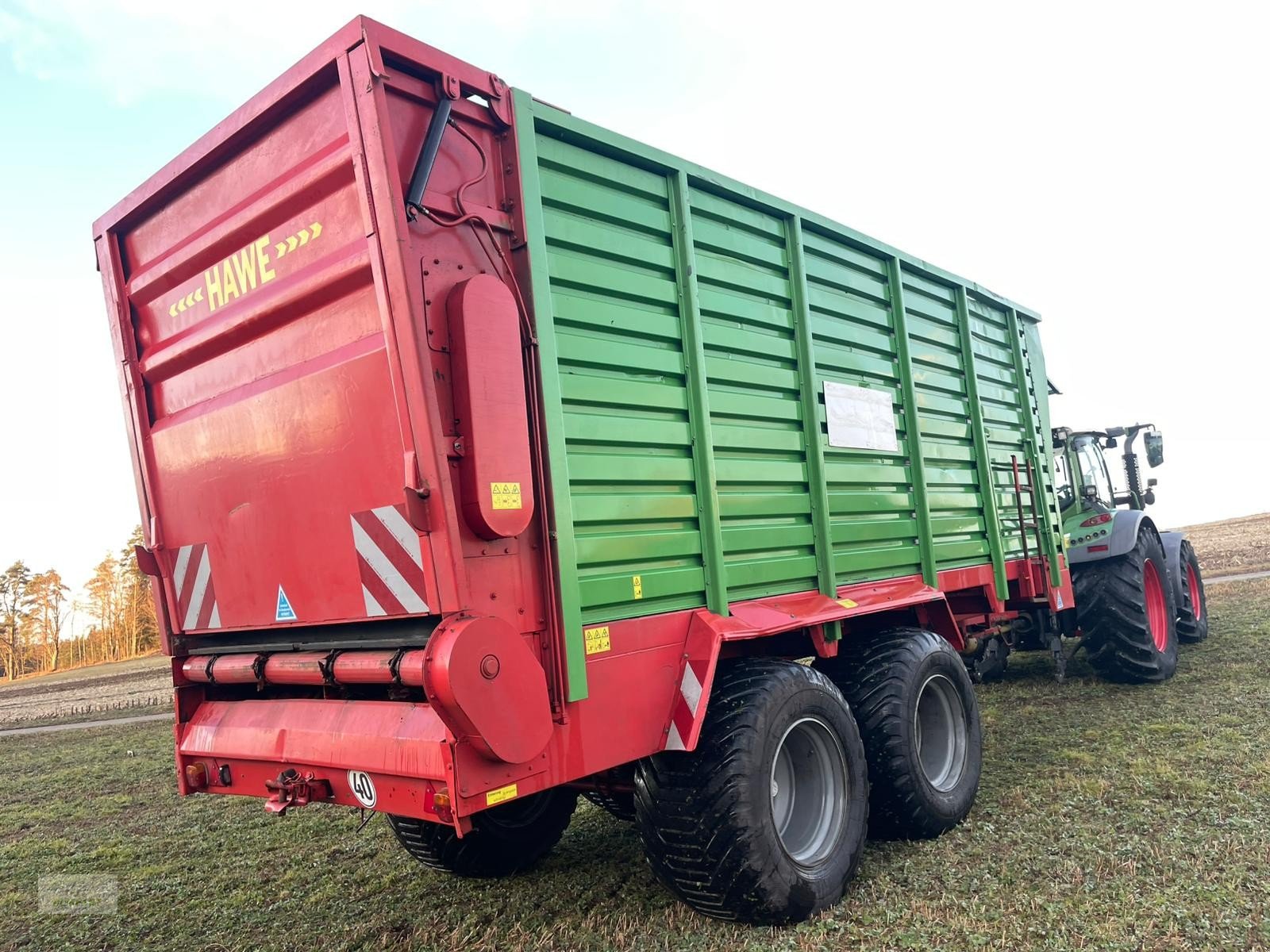 Häcksel Transportwagen del tipo Hawe SLW 40 TN, Gebrauchtmaschine In Bad Leonfelden (Immagine 7)