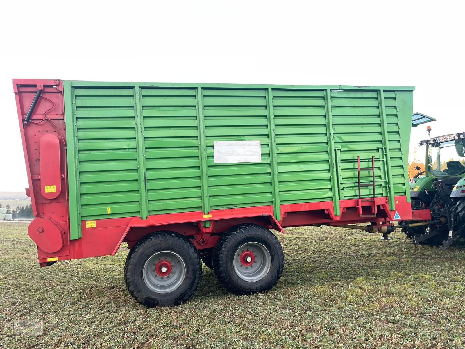 Häcksel Transportwagen del tipo Hawe SLW 40 TN, Gebrauchtmaschine In Bad Leonfelden (Immagine 8)