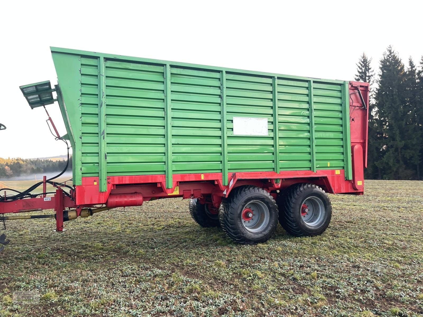 Häcksel Transportwagen del tipo Hawe SLW 40 TN, Gebrauchtmaschine In Bad Leonfelden (Immagine 11)