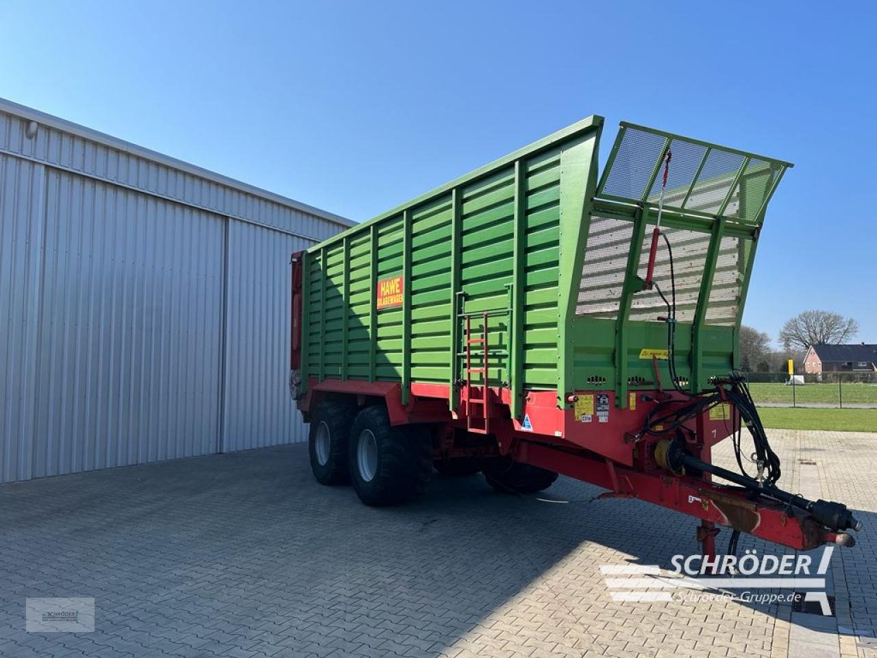 Häcksel Transportwagen za tip Hawe SLW 45 TN, Gebrauchtmaschine u Scharrel (Slika 1)