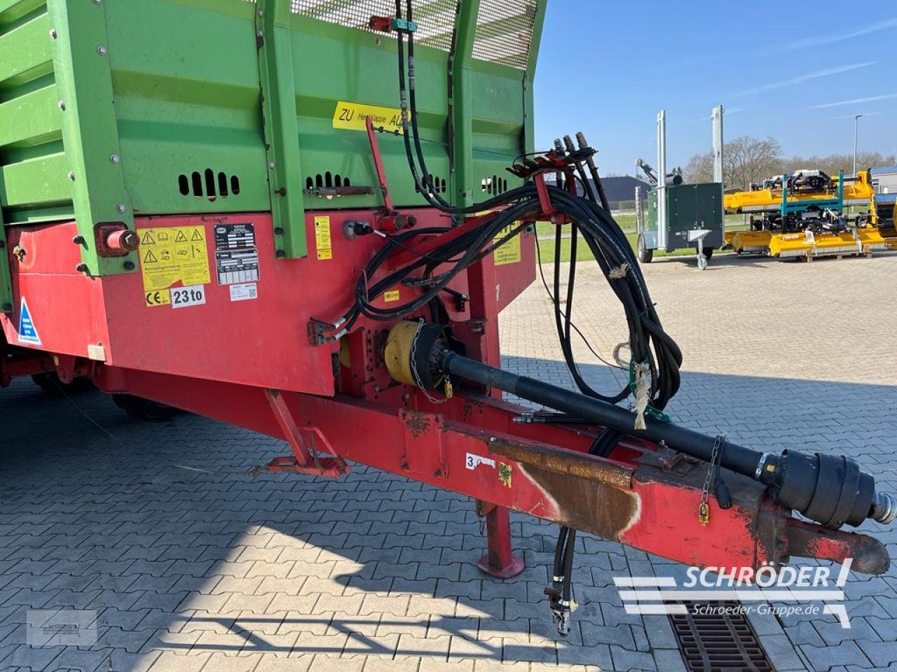 Häcksel Transportwagen za tip Hawe SLW 45 TN, Gebrauchtmaschine u Scharrel (Slika 2)